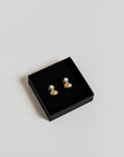 Seashell Earrings with Akoya perl - Gold plated silver - Cigale et Fourmi
