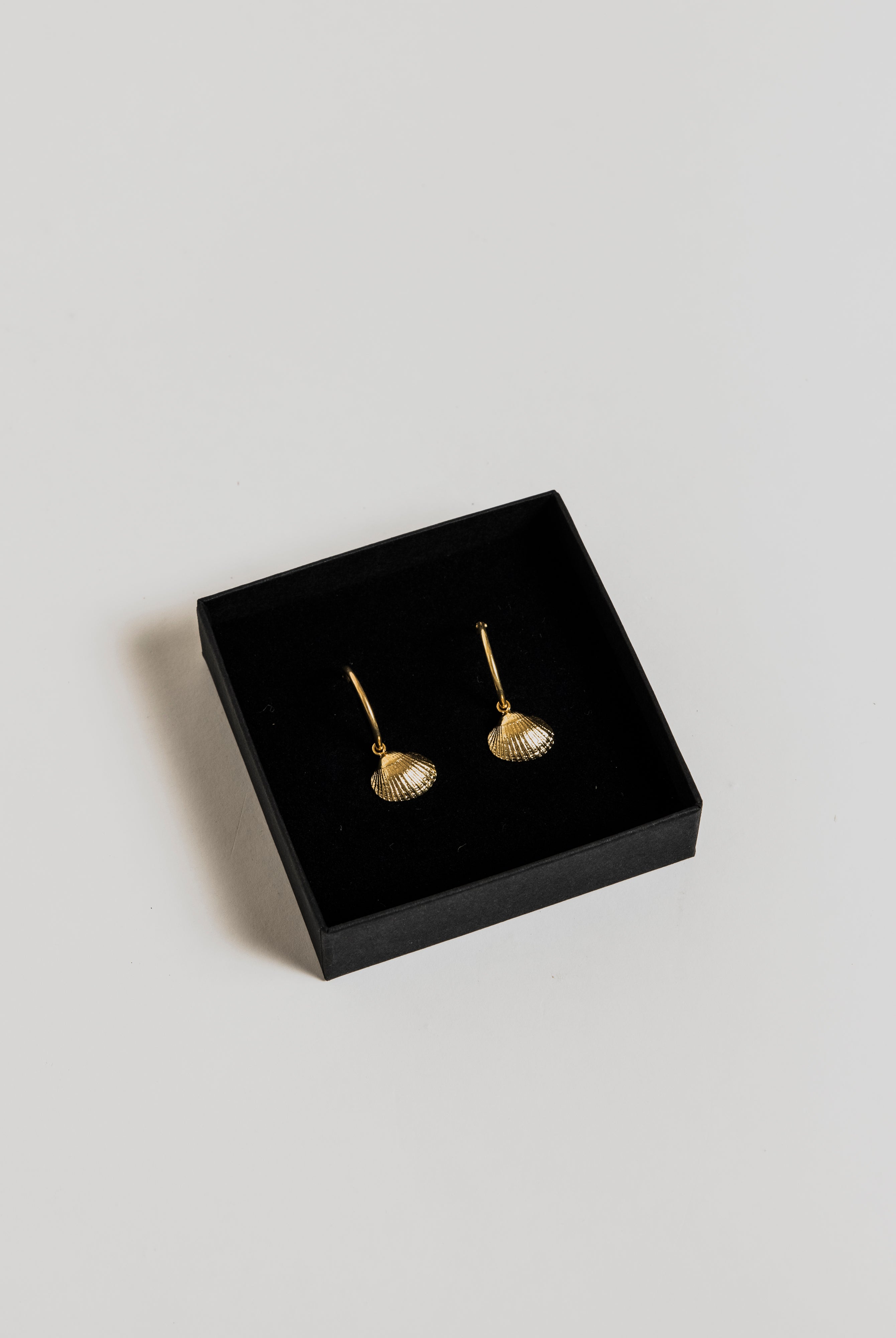 Seashell Earrings - Gold plated silver - Cigale et Fourmi