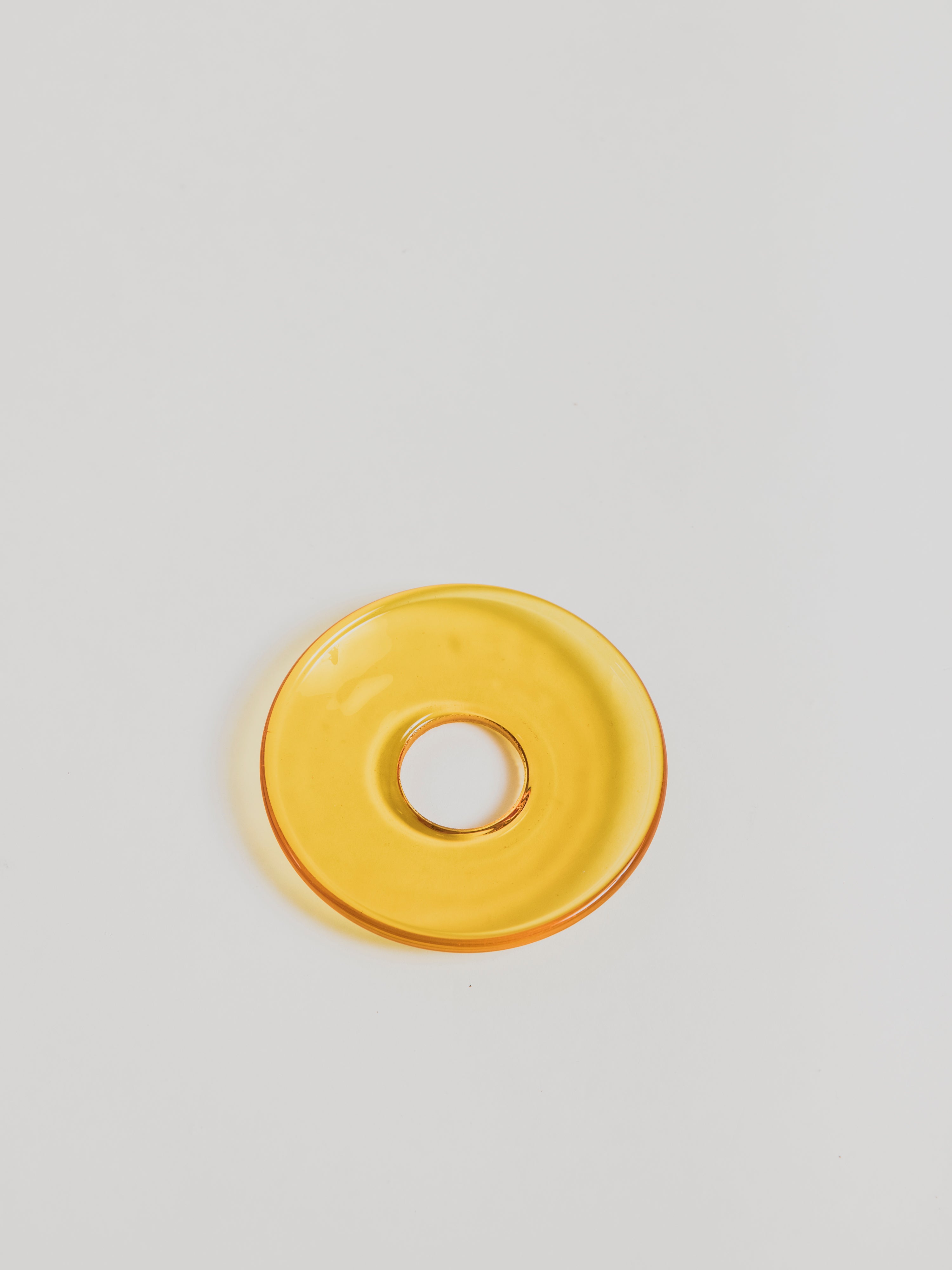 Lumi Glass Candle Cuffs - Flat Yellow - Cigale et Fourmi