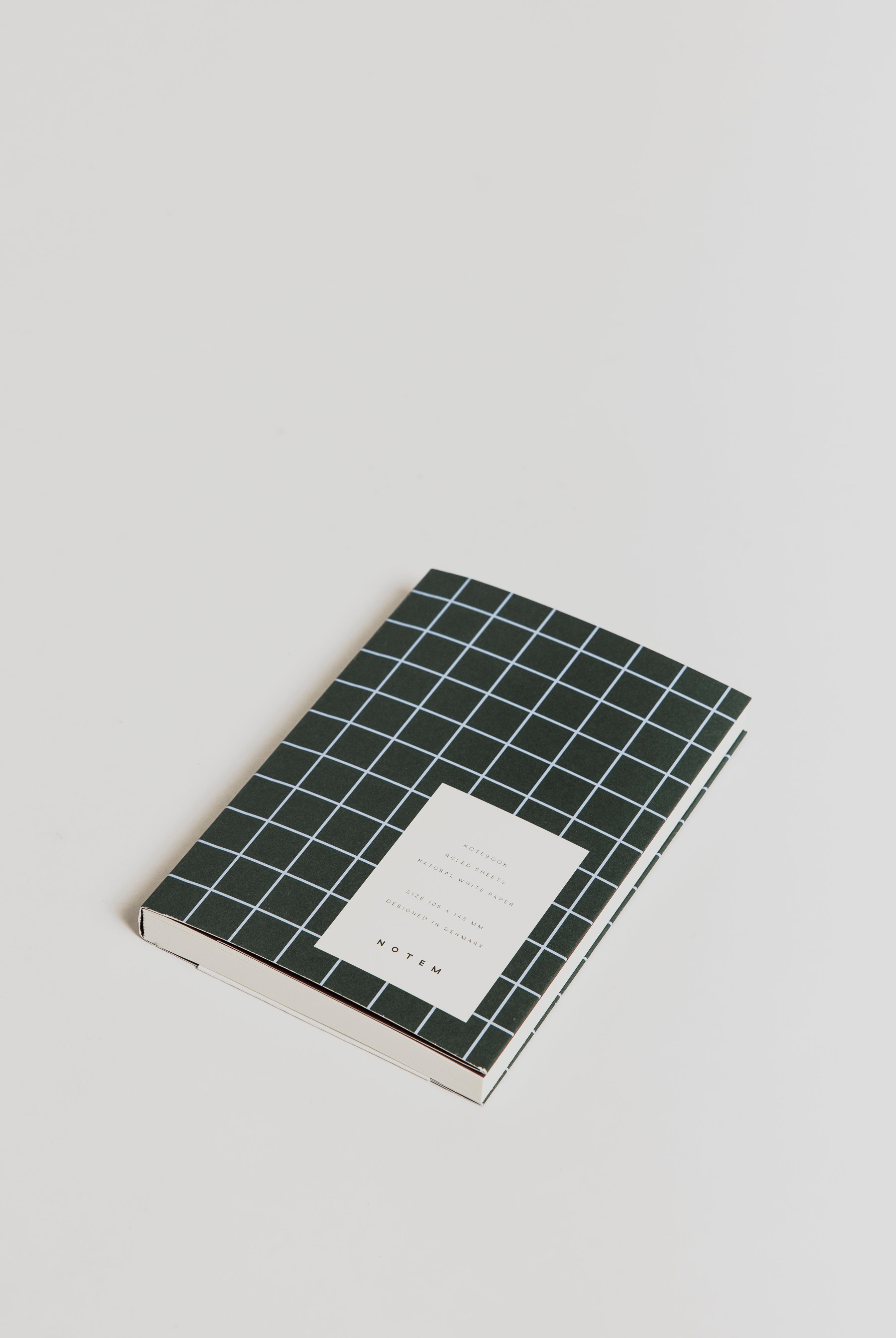UMA Flat Lay Notebook - Dark Green S - Cigale et Fourmi
