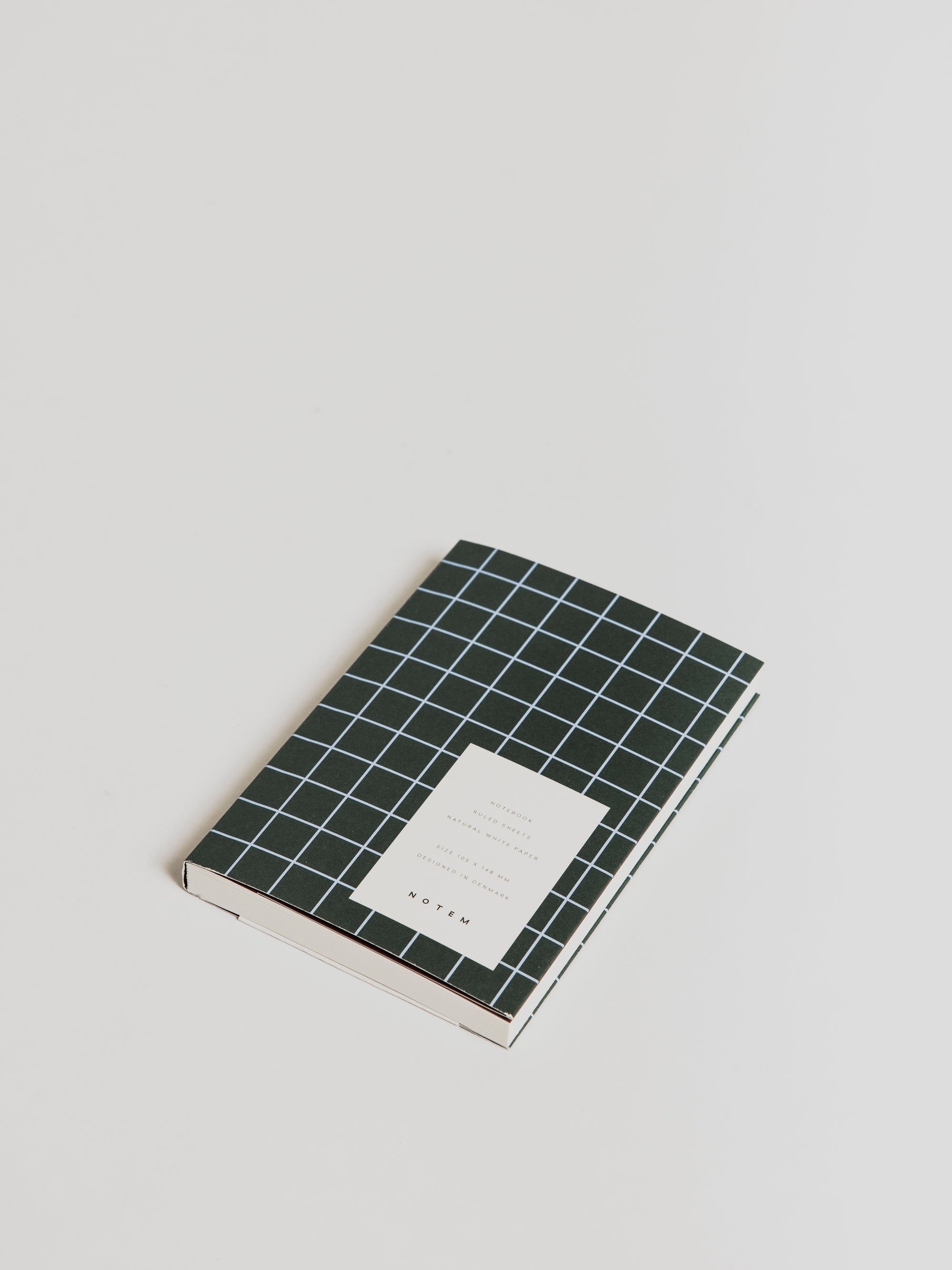 UMA Flat Lay Notebook - Dark Green S - Cigale et Fourmi
