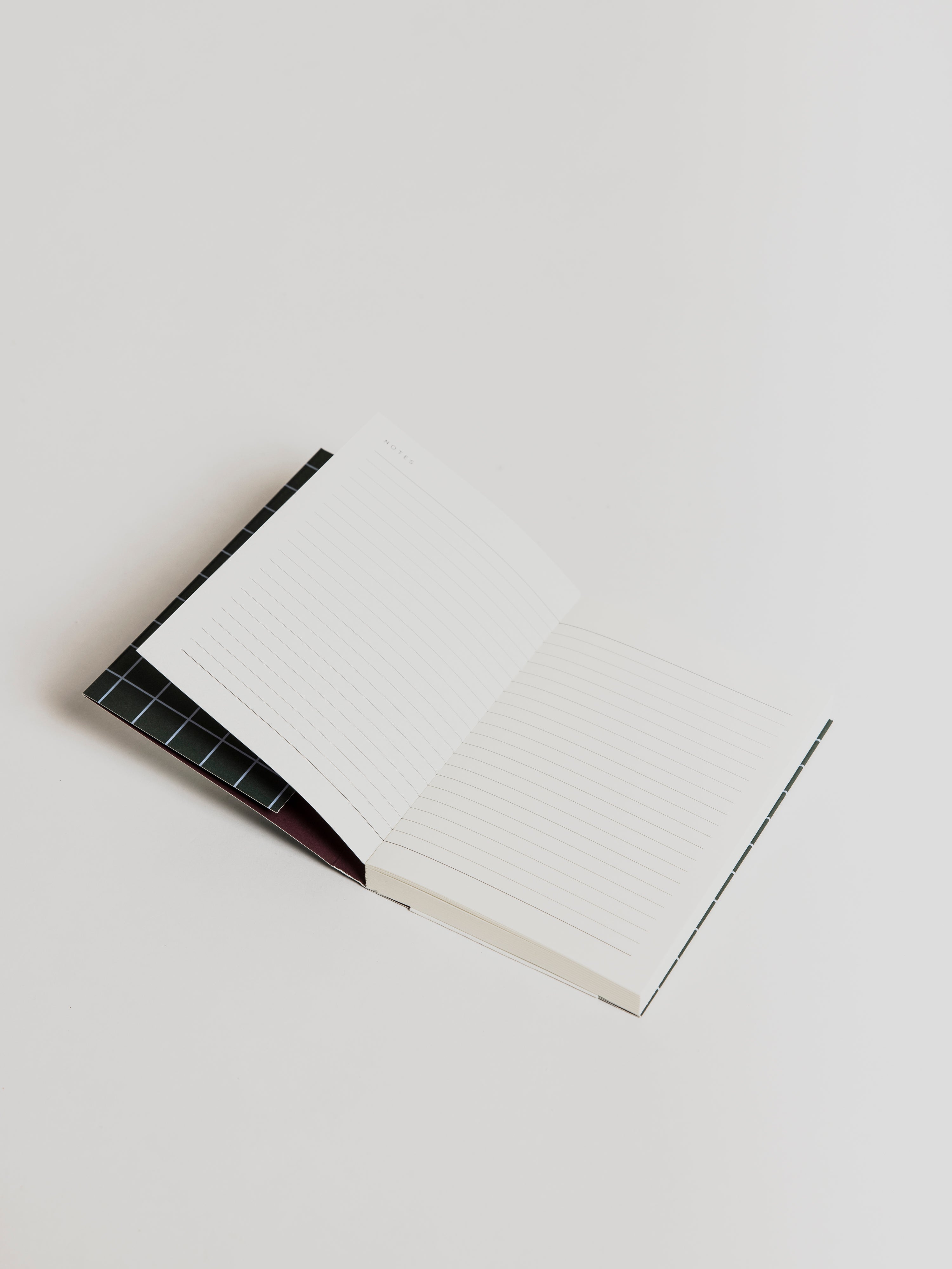 UMA Flat Lay Notebook - Dark Green S - Cigale et Fourmi