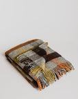 Woolen Blanket - Gotland Multi Yellow - Cigale & Fourmi