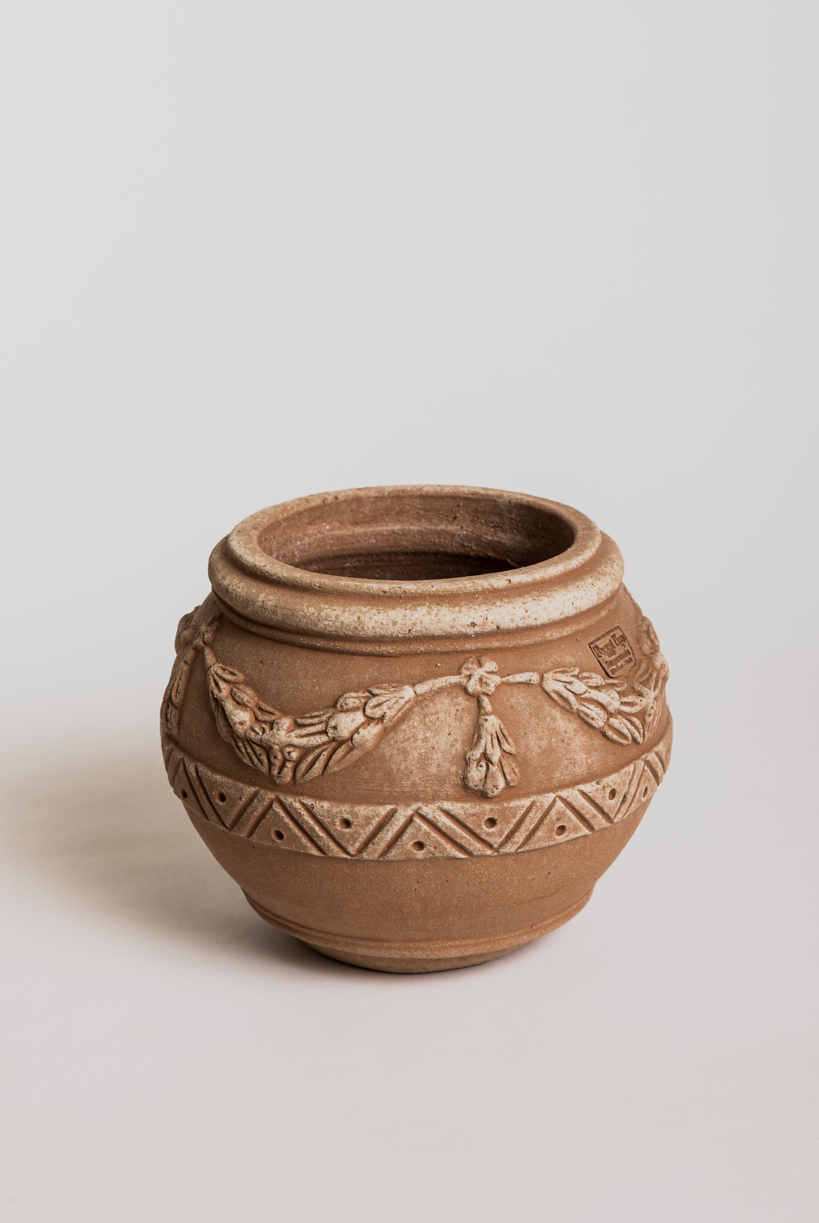 Cache-pot a Palla Festonato - Terracotta - Cigale & Fourmi