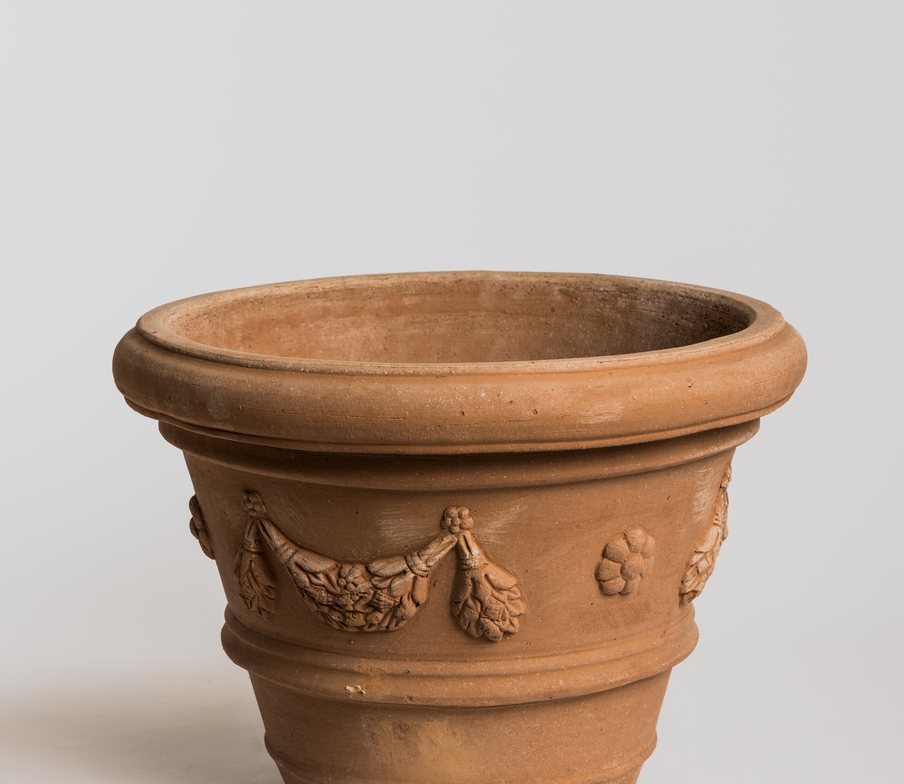 Vaso Festonato Poggi Ugo - Terracotta - Cigale & Fourmi