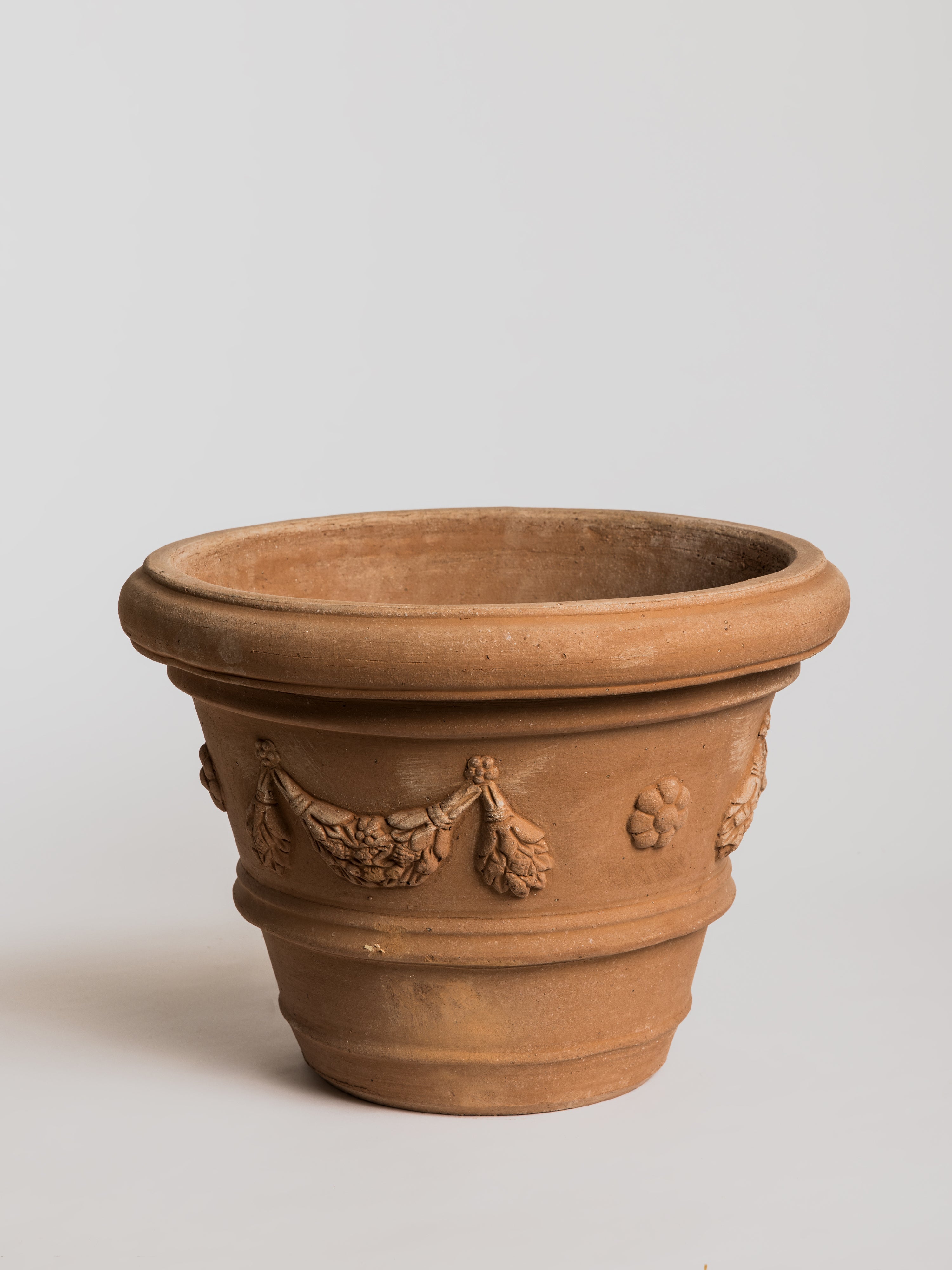 Vaso Festonato Poggi Ugo - Terracotta - Cigale & Fourmi