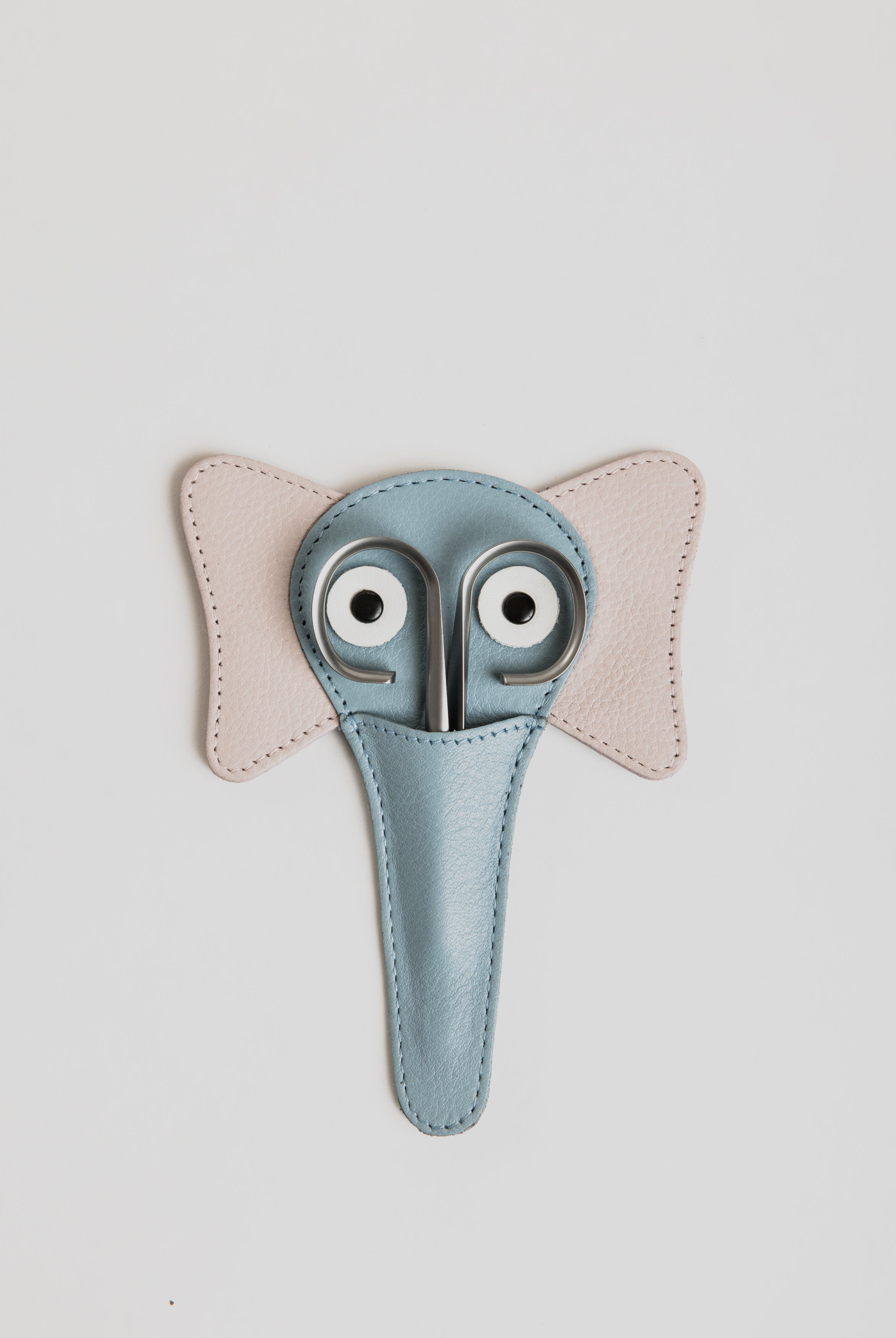 Nail Scissors with Elefant Pouch - Children - Cigale & Fourmi