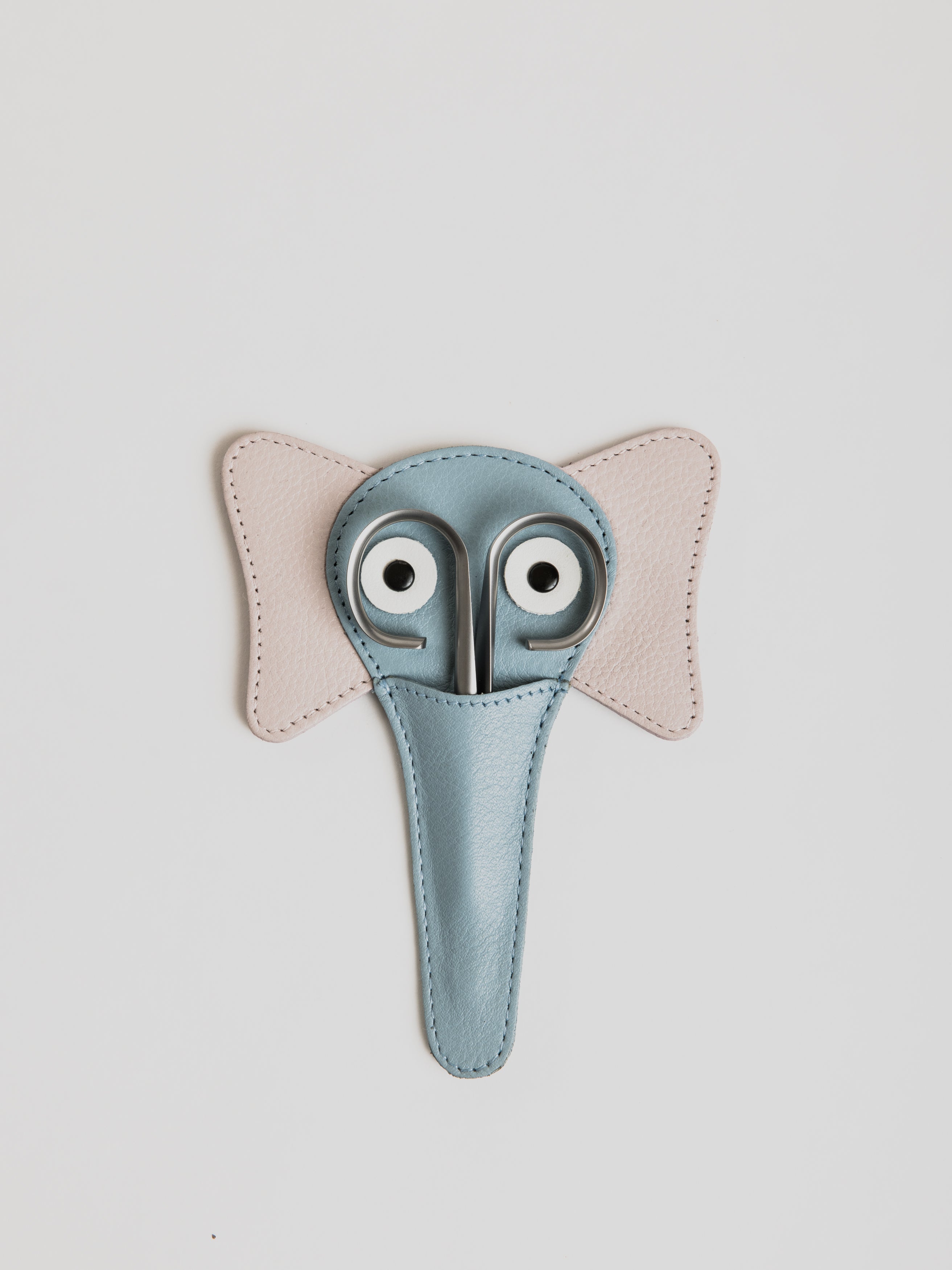 Nail Scissors with Elefant Pouch - Children - Cigale & Fourmi