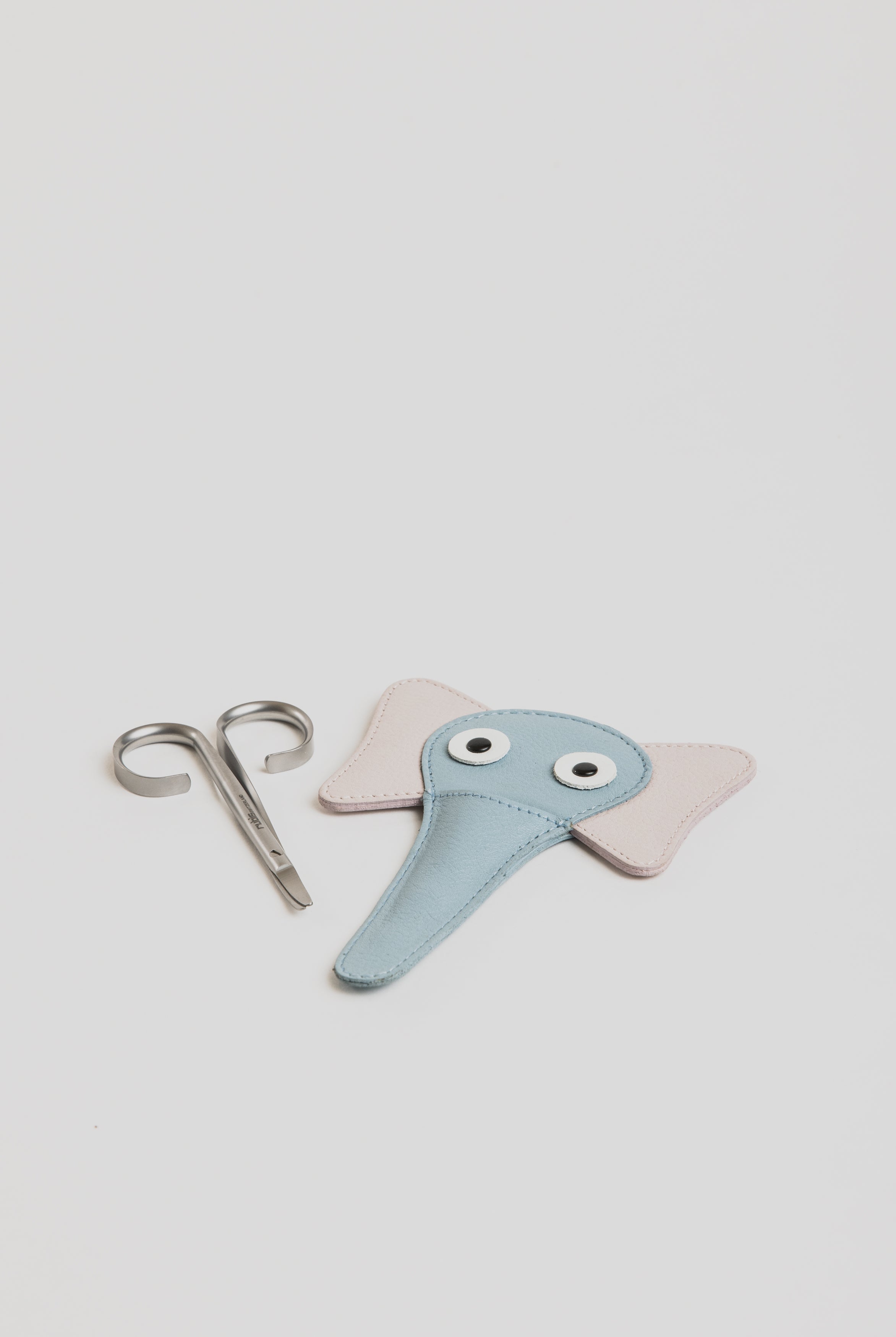 Nail Scissors with Elefant Pouch - Children - Cigale & Fourmi