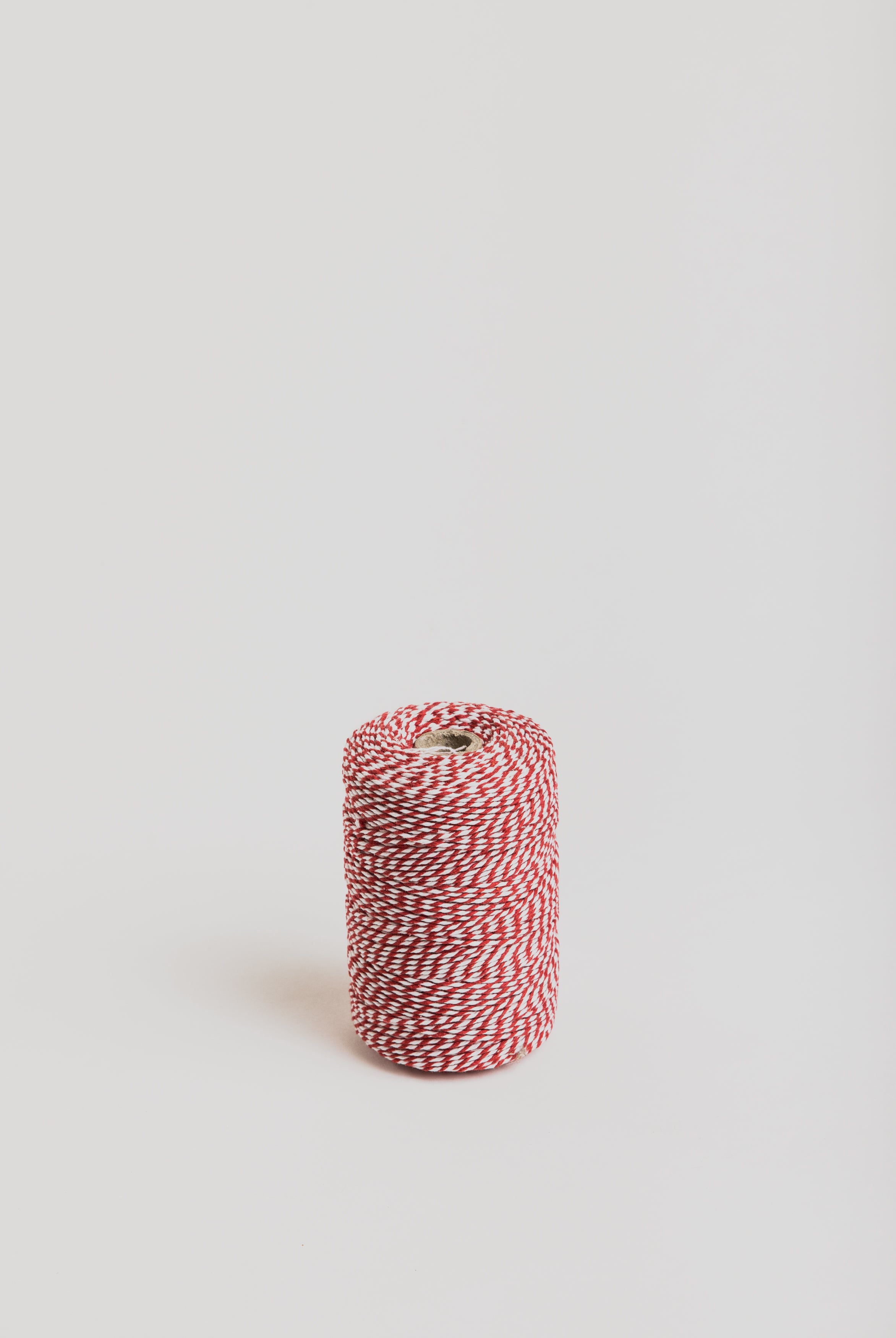 Cherry Red Striped Twine - 200m - Cigale & Fourmi