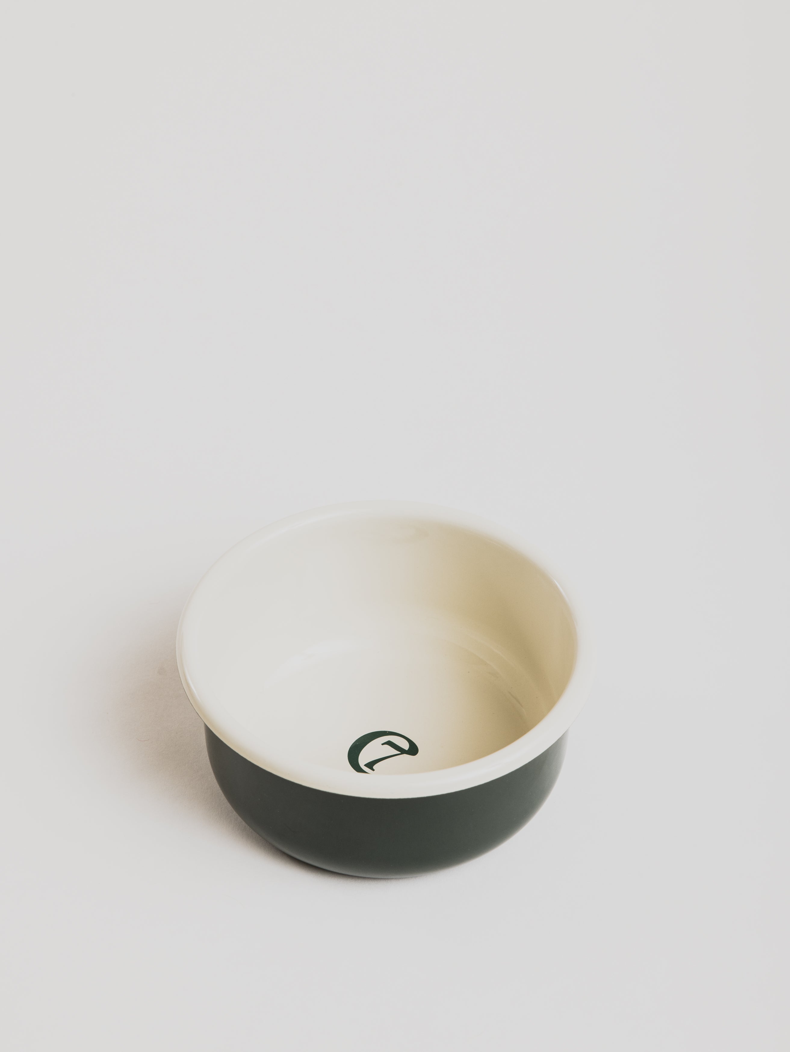 Dog Bowl Enamel - Dark Green - Cigale & Fourmi