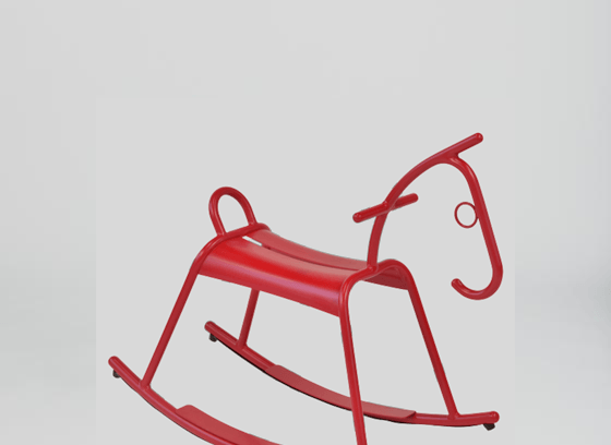 Adada Rocking Horse - Red Poppy Furniture Fermob