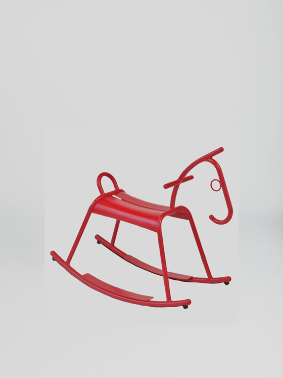 Adada Rocking Horse - Red Poppy Furniture Fermob
