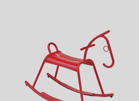 Adada Rocking Horse - Red Poppy Furniture Fermob