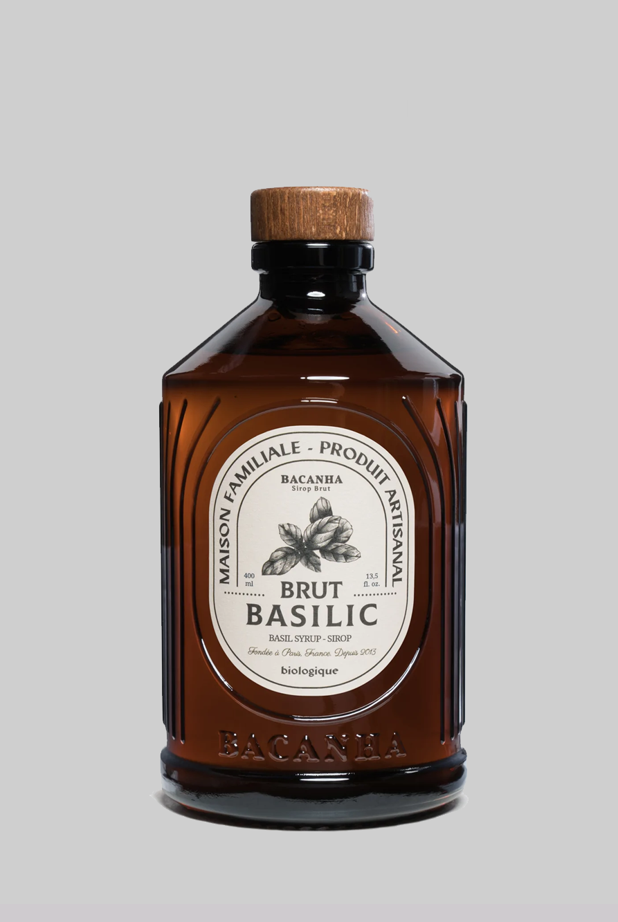 Bacanha Syrup - Basil - Cigale & Fourmi