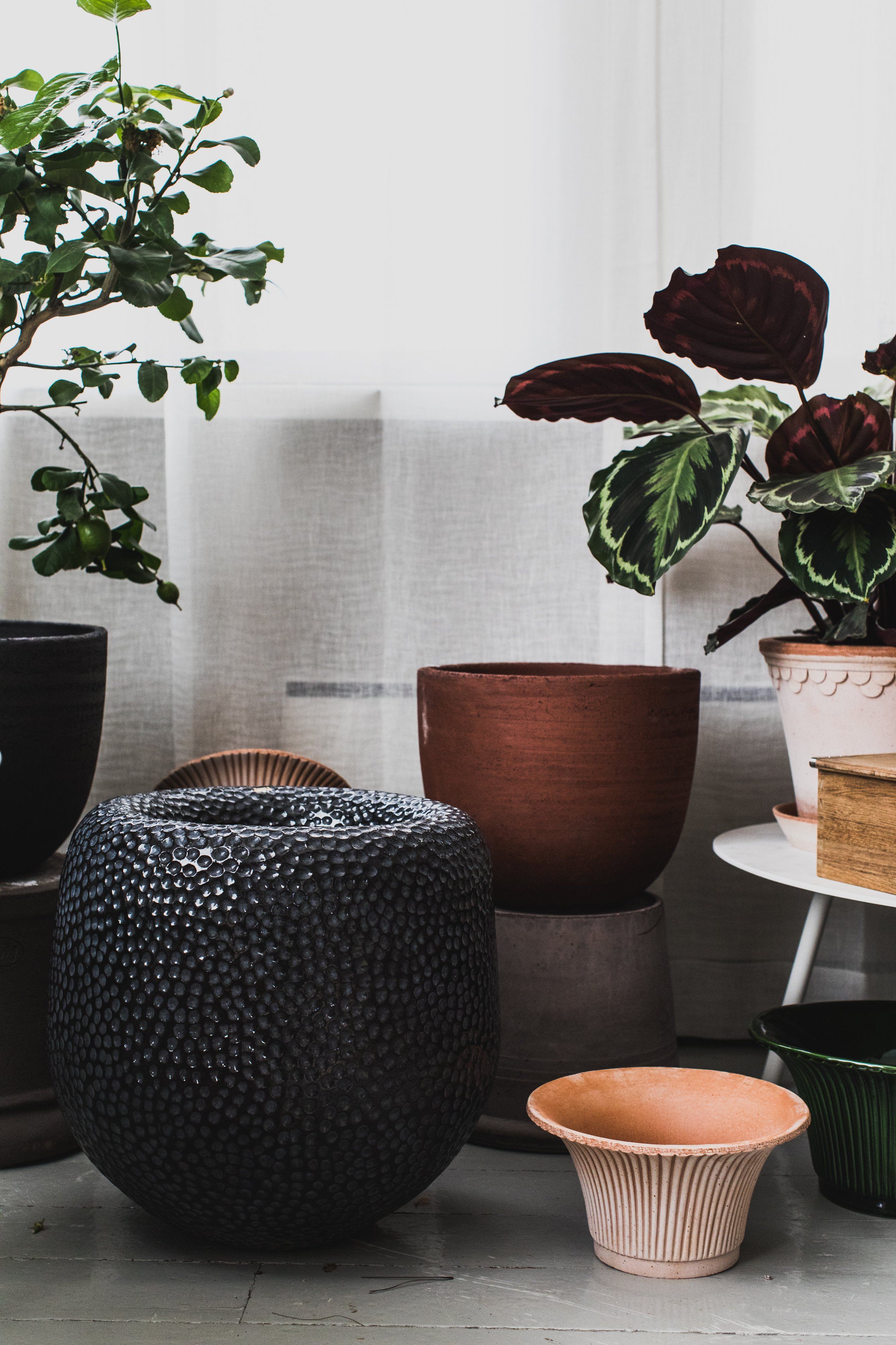 Batur - Black Metallic Pottery Domani