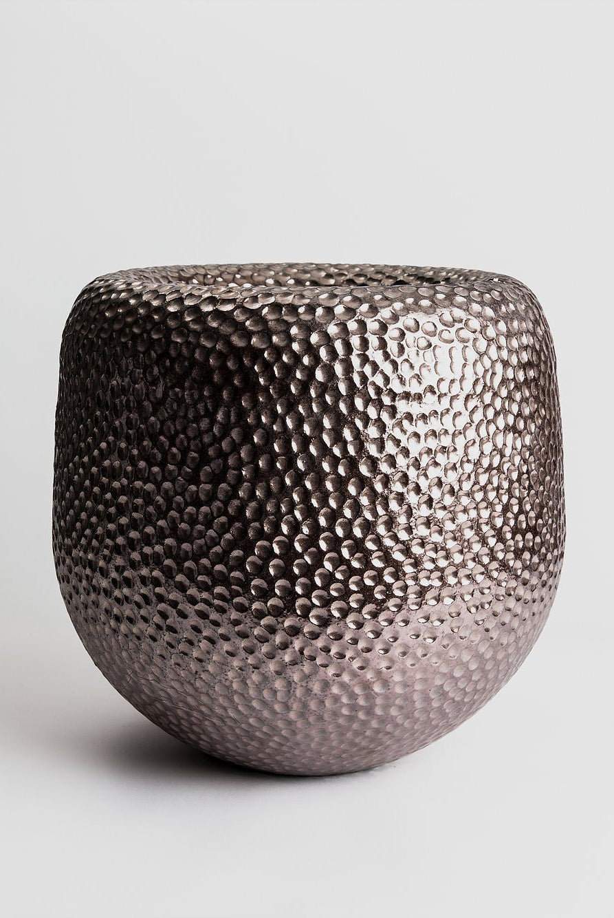 Batur - Silver Metallic Pottery Domani