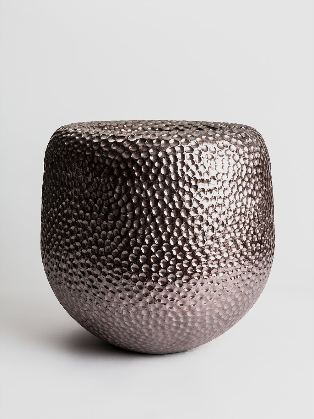 Batur - Silver Metallic Pottery Domani