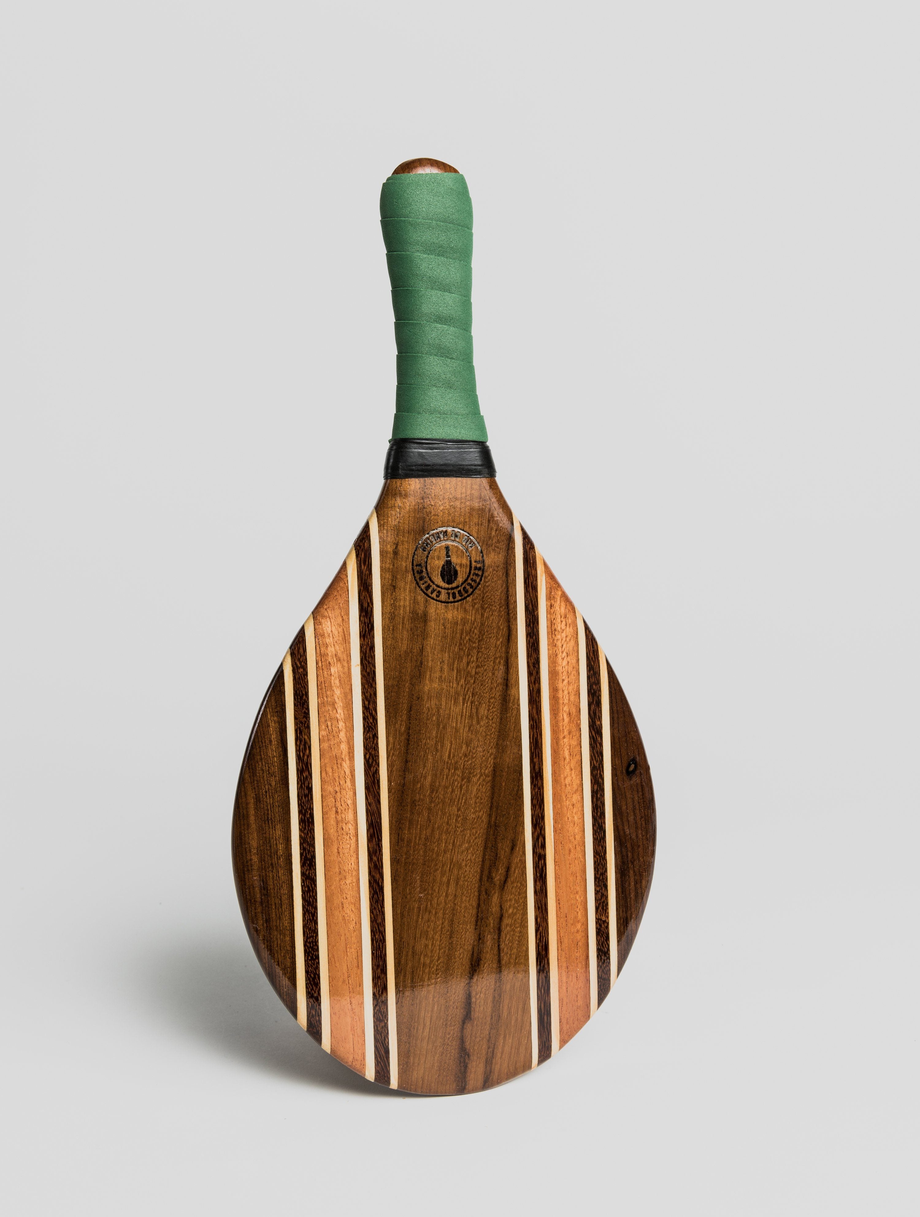 Beach bat set - Leblon Green Beach Bat Frescobol Carioca