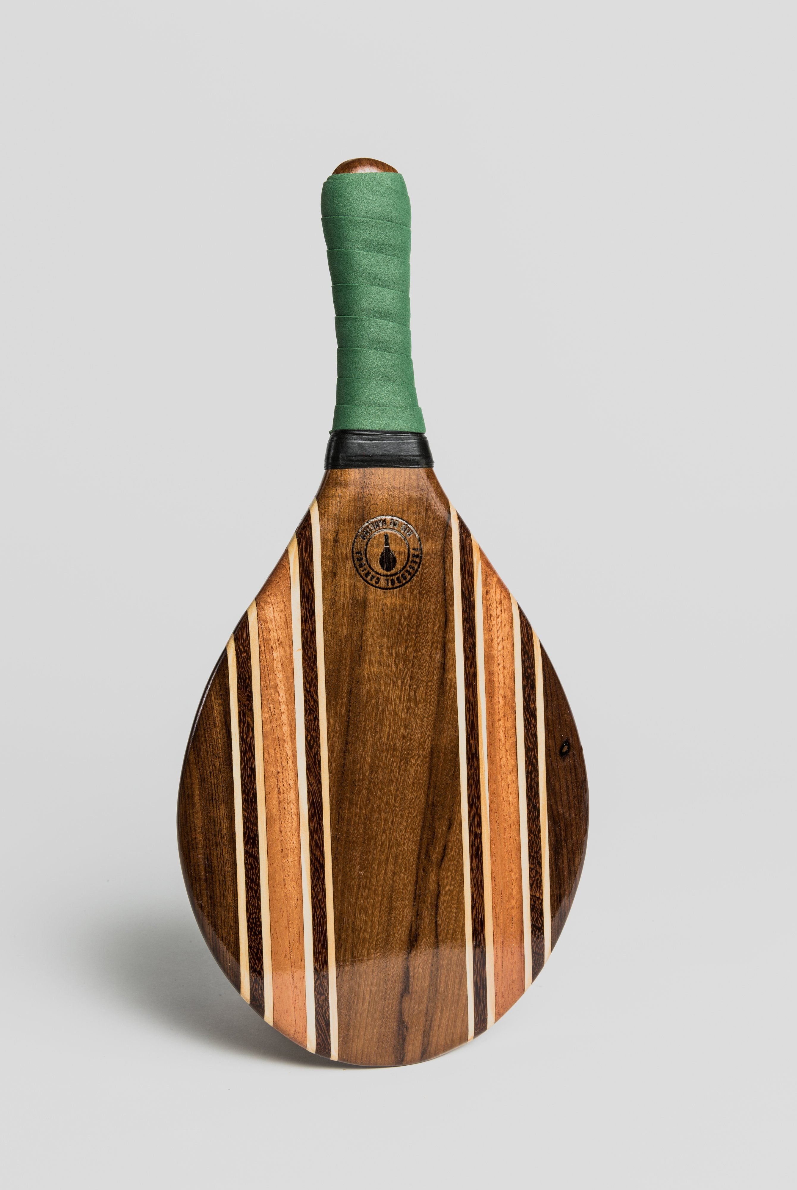 Beach bat set - Leblon Green Beach Bat Frescobol Carioca