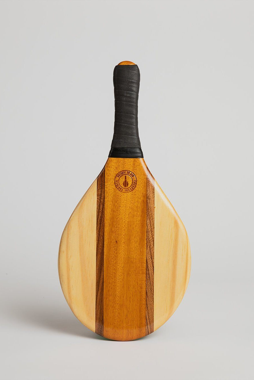 Beach Bat set - Trancosa Black Beach Bat Frescobol Carioca
