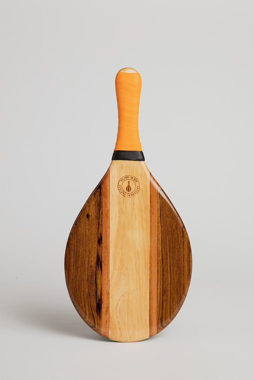 Beach Bat set - Trancosa Orange Beach Bat Frescobol Carioca