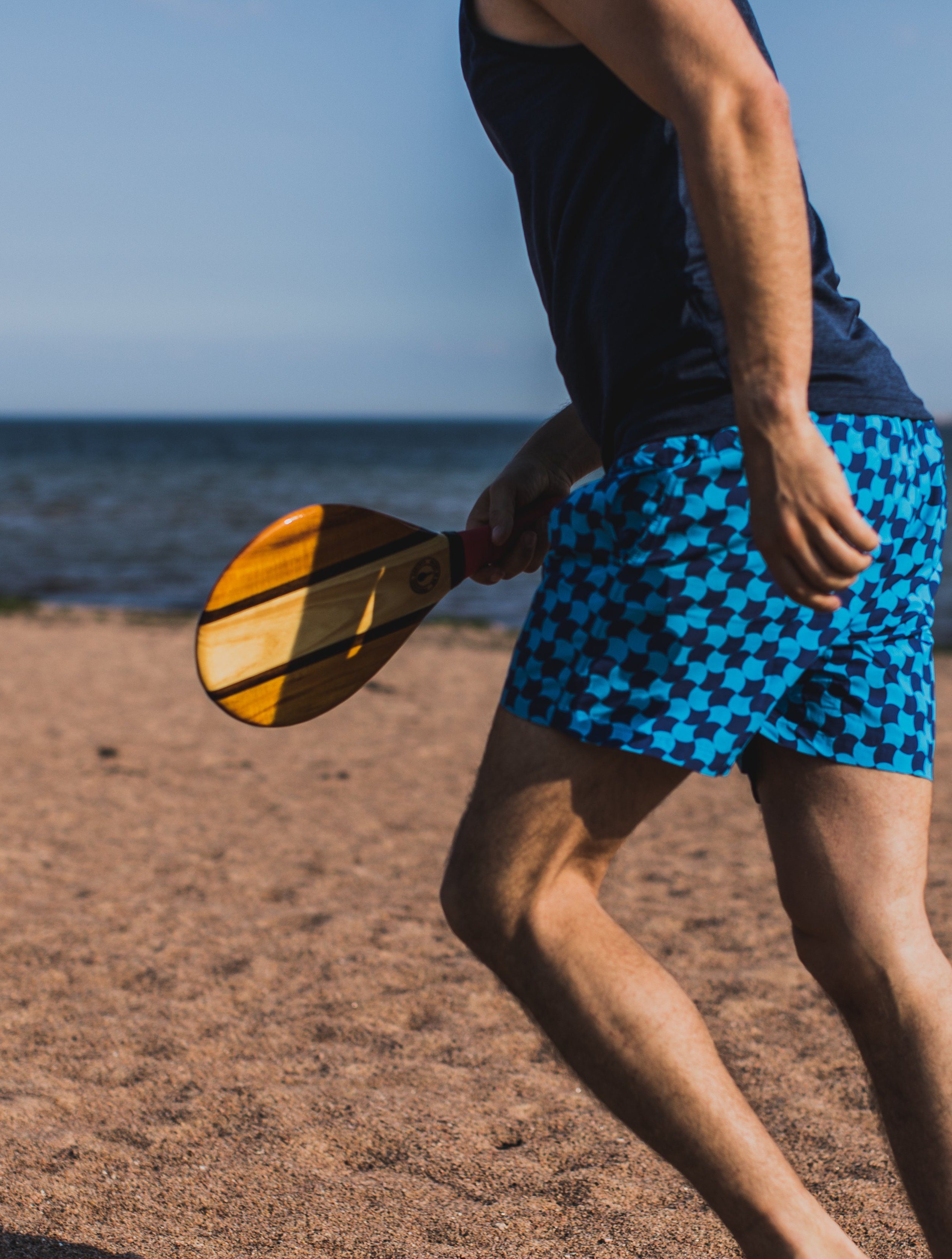 Beach Bat set - Trancosa Orange Beach Bat Frescobol Carioca