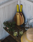 Beach Bat set - Trancosa Pastel Green Beach Bat Frescobol Carioca