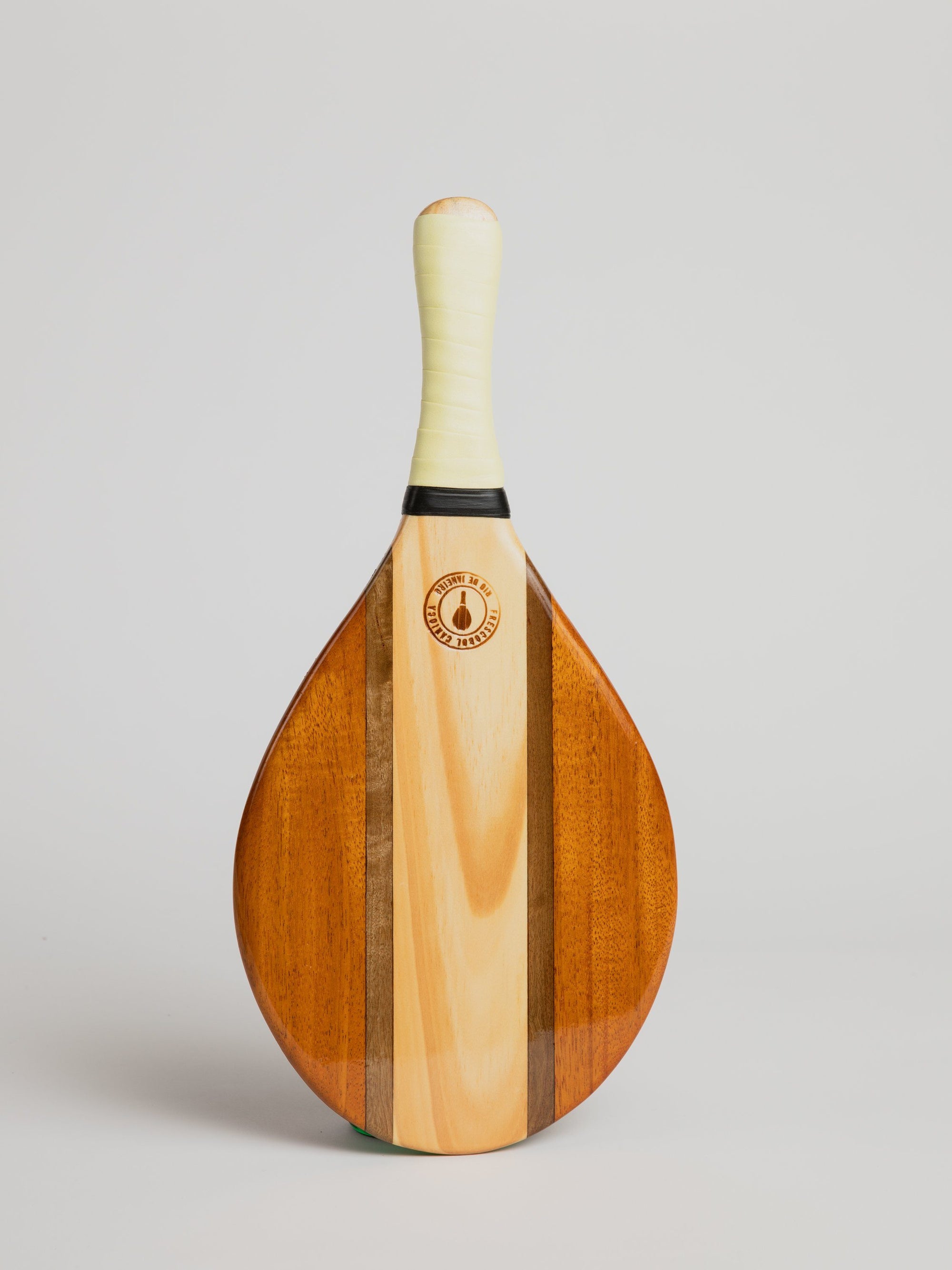 Beach Bat set - Trancosa Pastel Yellow Beach Bat Frescobol Carioca