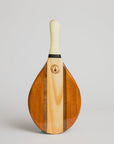 Beach Bat set - Trancosa Pastel Yellow Beach Bat Frescobol Carioca