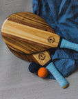 Beach Bat set - Trancosa Yellow Beach Bat Frescobol Carioca