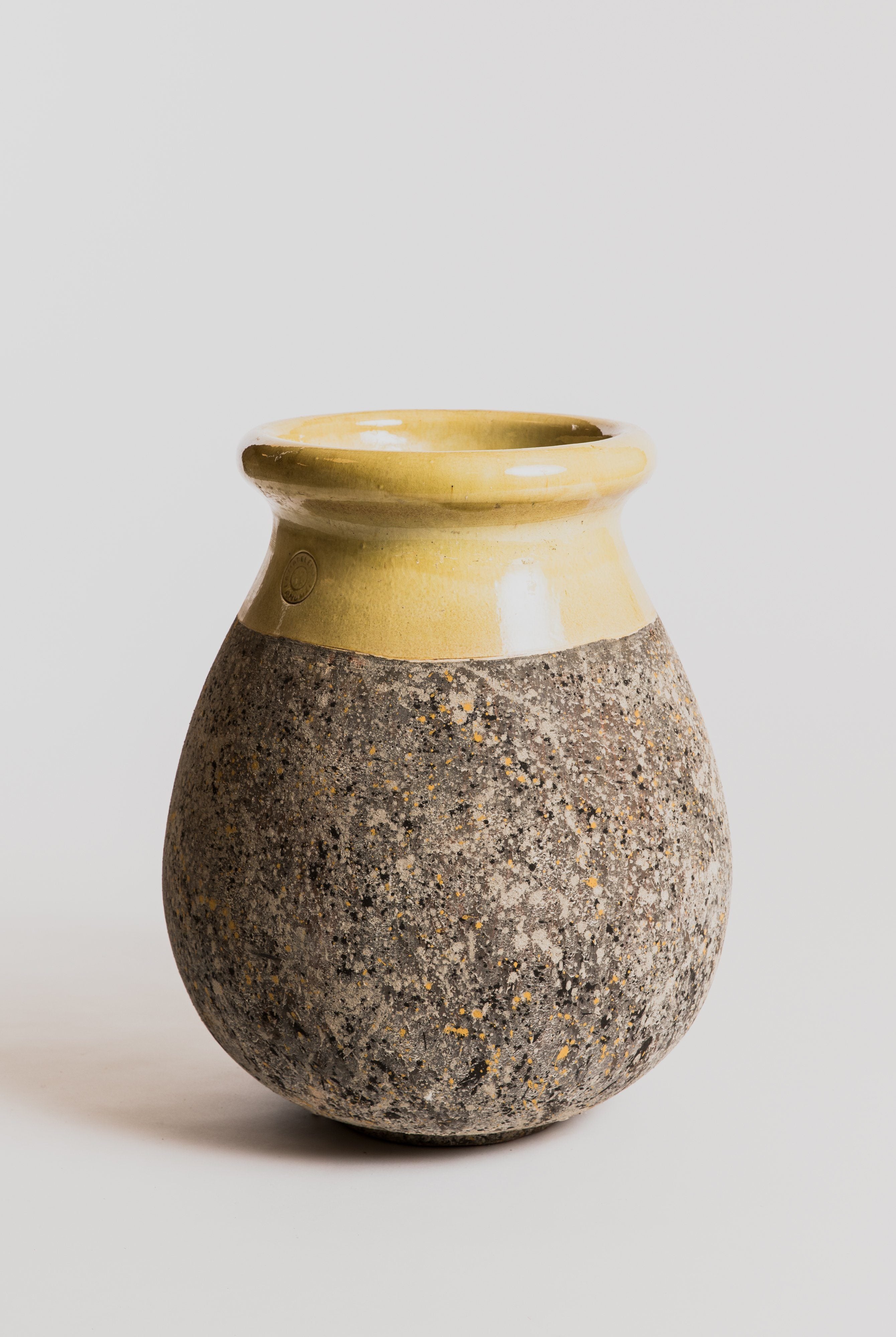 Biot Goutte TPM D50cm - Col Jaune Pottery Poterie de la Madeleine
