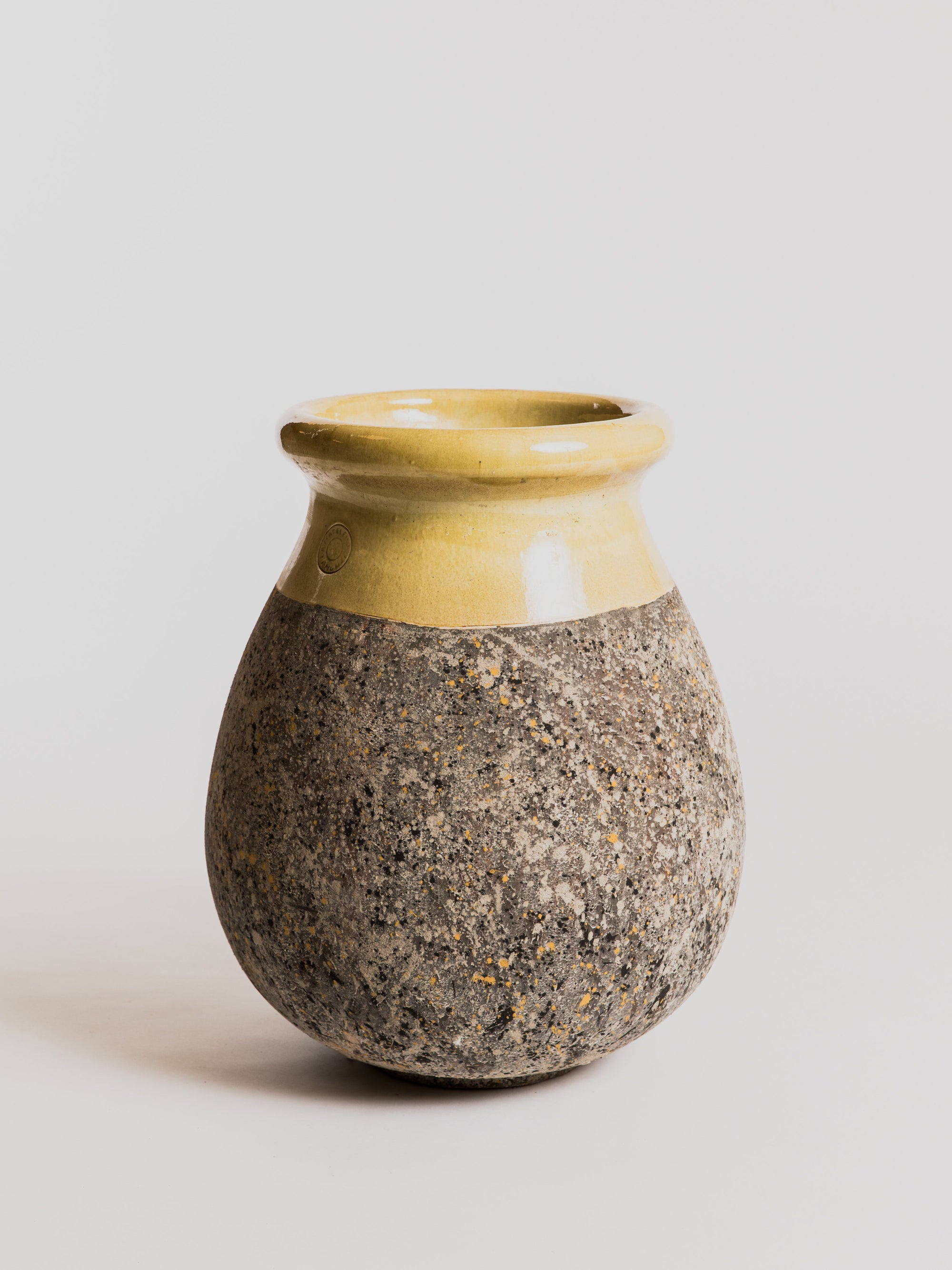 Biot Goutte TPM D50cm - Col Jaune Pottery Poterie de la Madeleine 