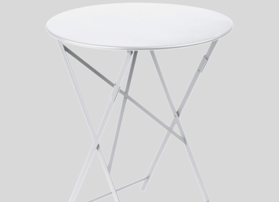 Bistro Folding Table - Cotton White Table Fermob