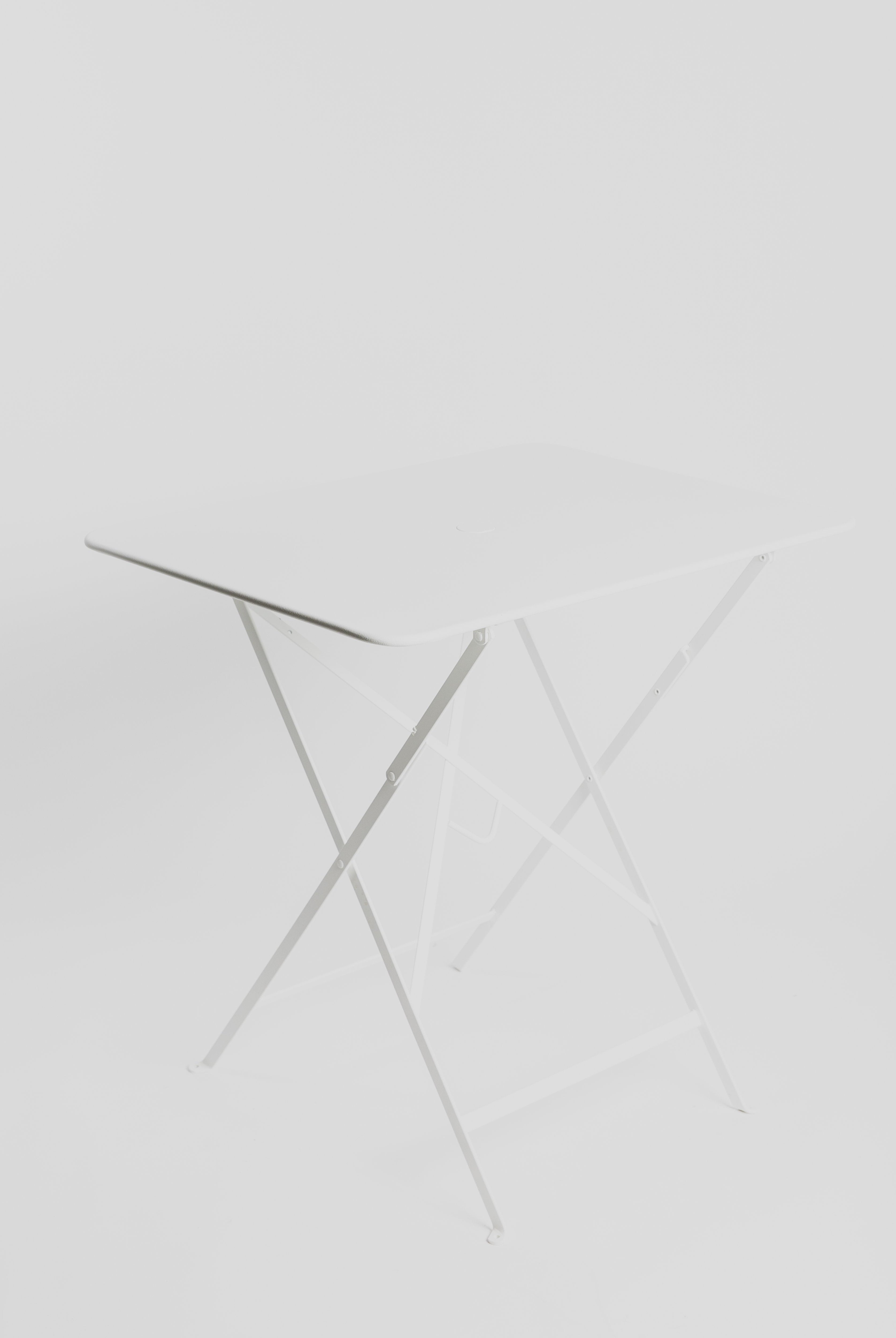 Bistro Folding Table Square - Cotton White Furniture Fermob