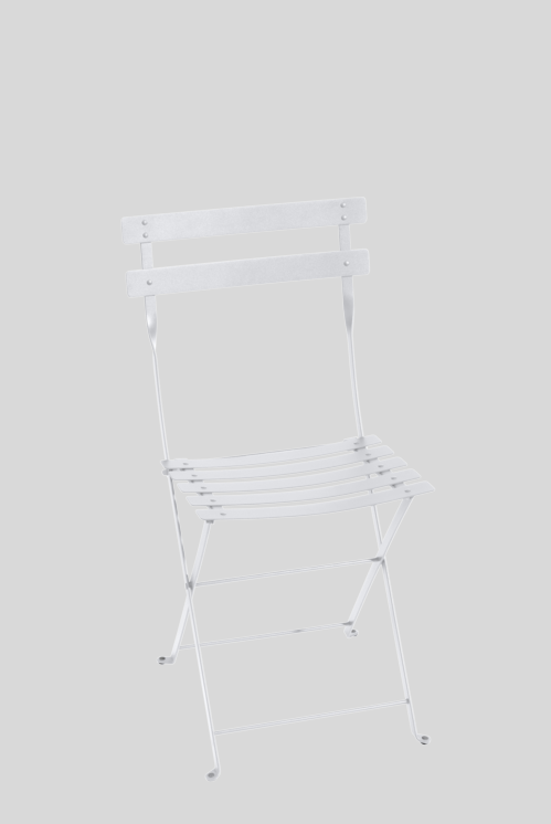 Bistro Metall Folding Chair - Cotton White Furniture Fermob