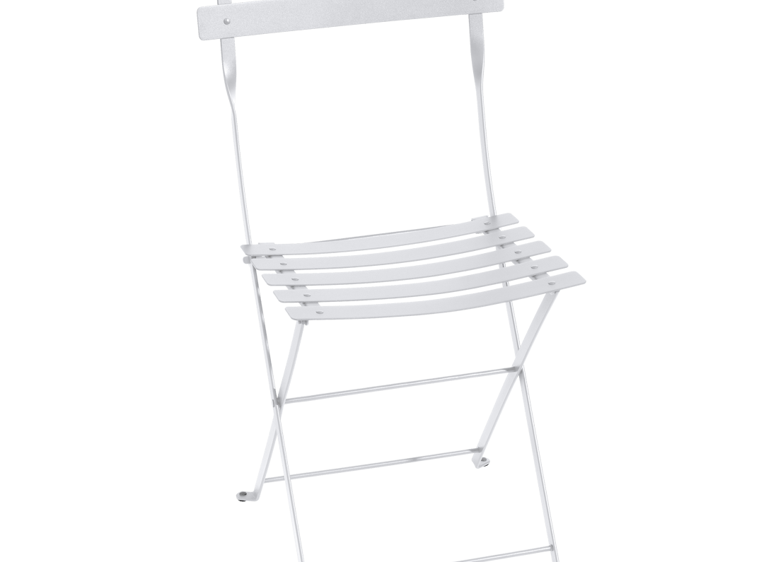 Bistro Metall Folding Chair - Cotton White Furniture Fermob