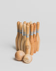 Bowling Set - Natural Games Wooden Story