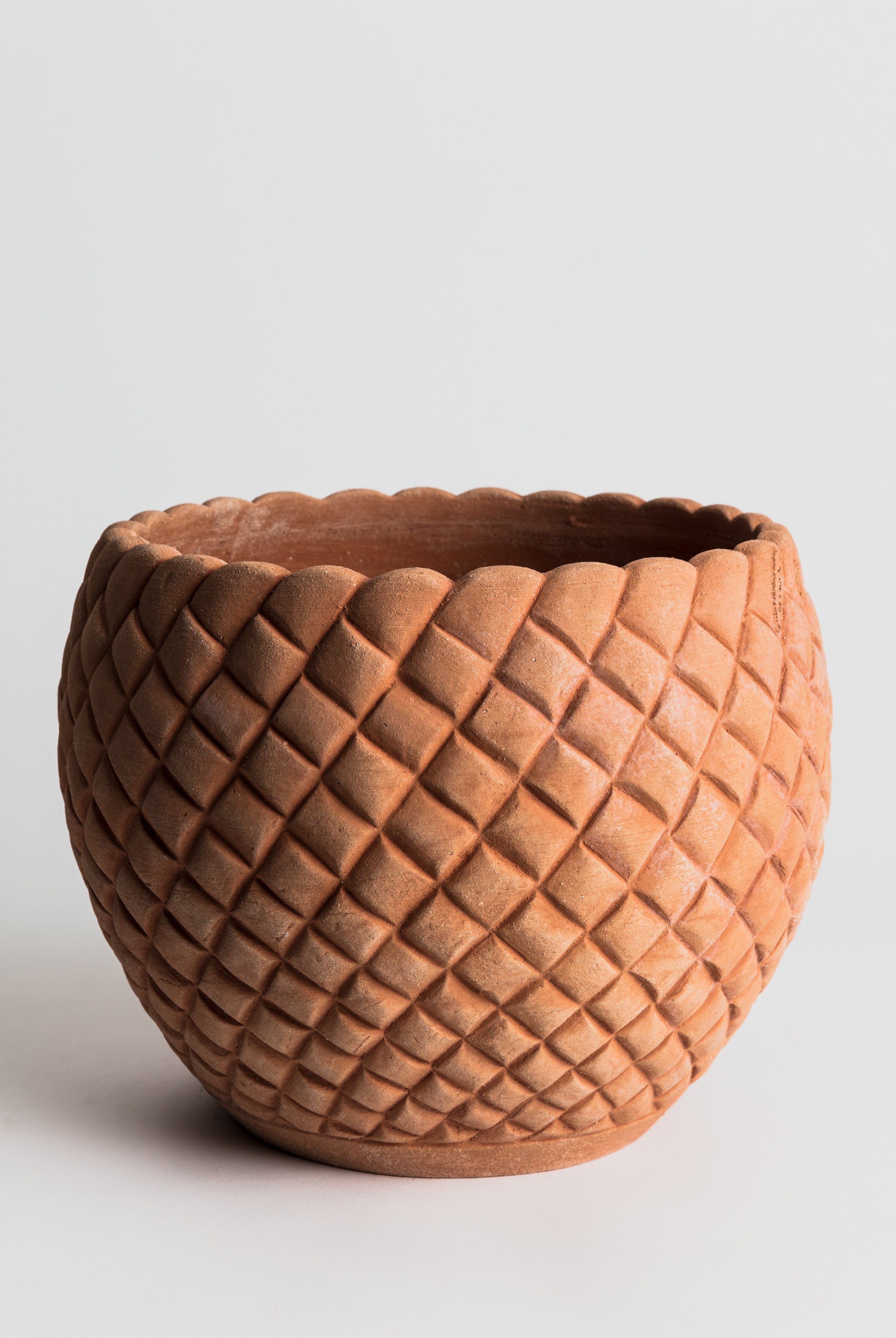 Cachepot Bugnato - Terracotta Pottery M.I.T.A.L