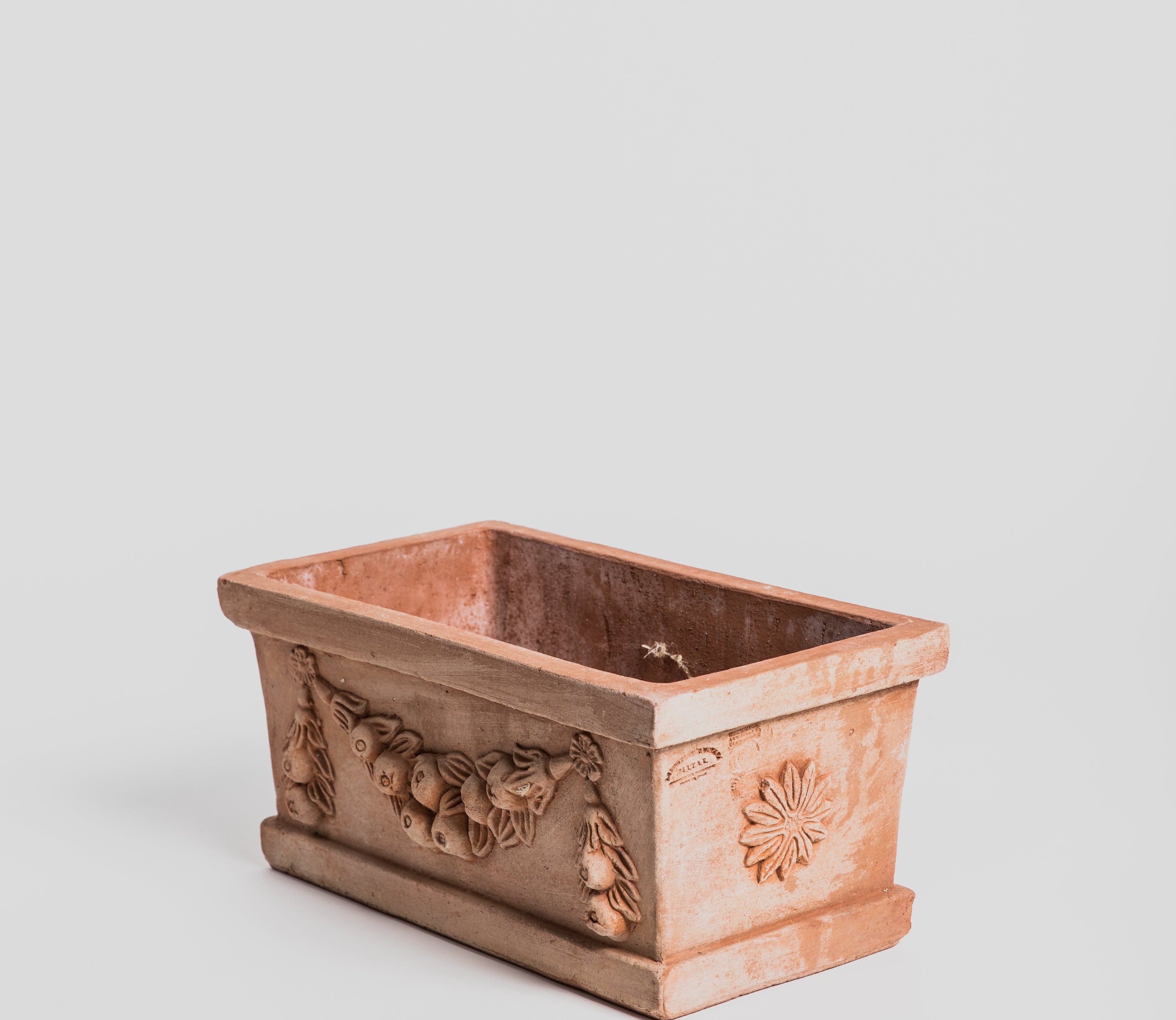 Cassetta Svasata con Festone - Terracotta Pot M.I.T.A.L