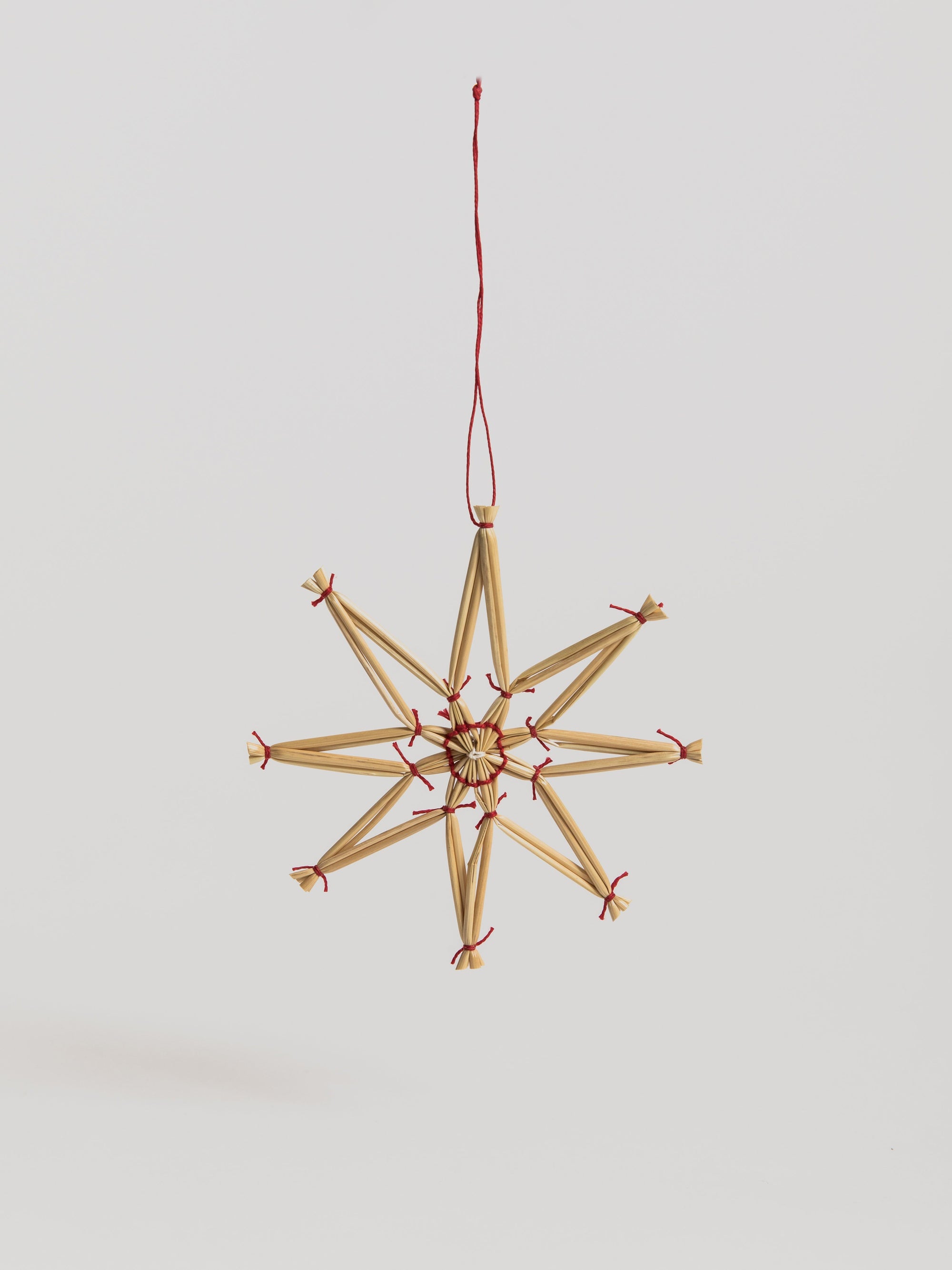 Christmas Decoration - Star in Straw christmas decoration Swallings Sweeden 