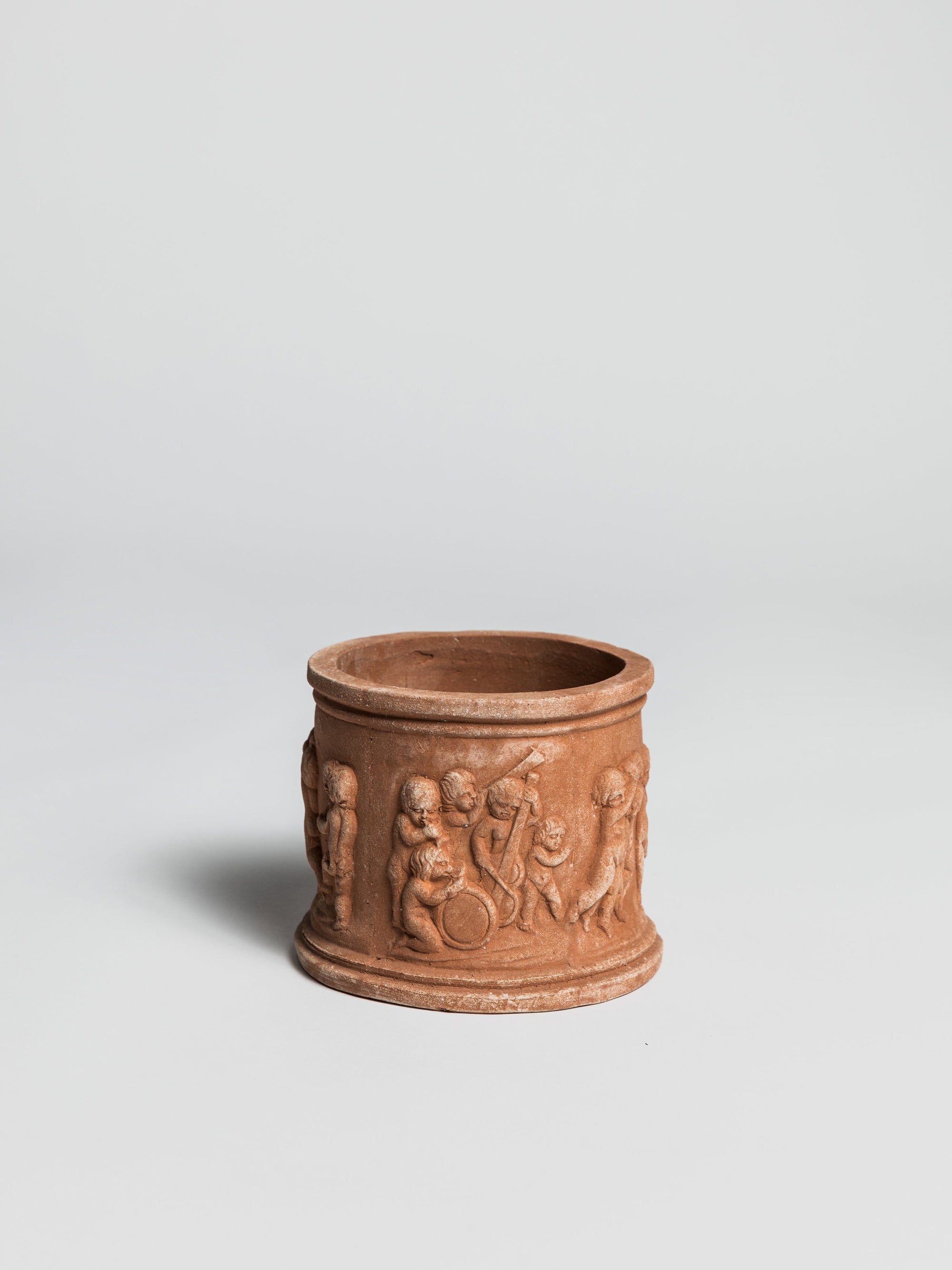 Cilindro con Putti - Terracotta Pottery M.I.T.A.L 