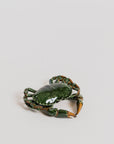 Crab - Ceramic Statue Bull & Stein Green 22 cm