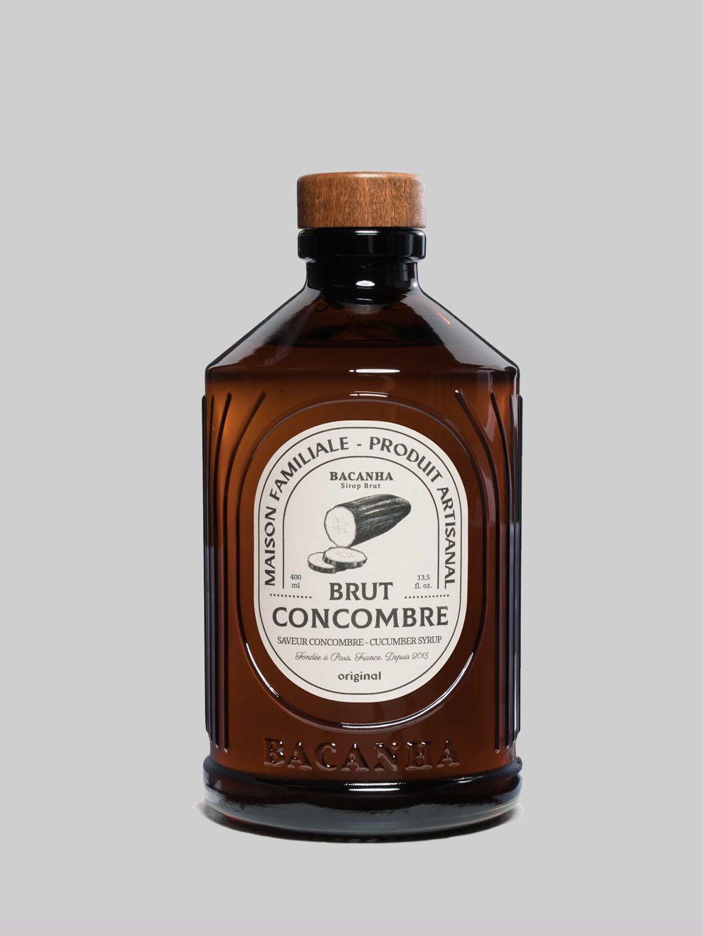 Bacanha Syrup - Cucumber - Cigale & Fourmi