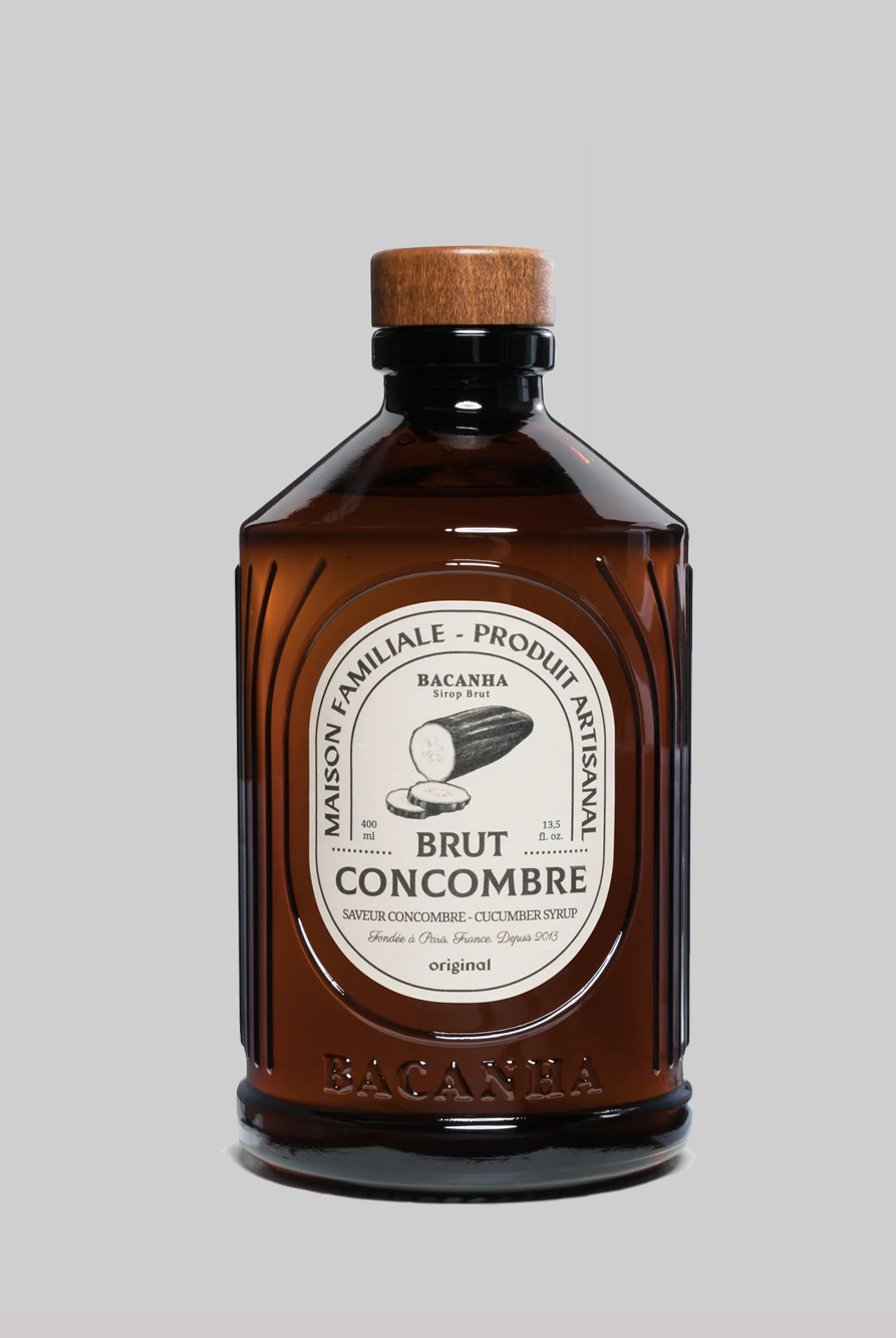Bacanha Syrup - Cucumber - Cigale & Fourmi
