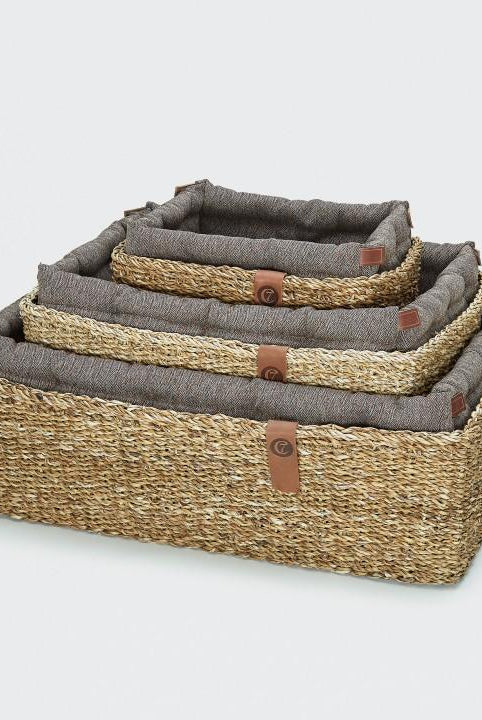 Dog Bed Hideaway - Herringbone Brown Dog Bed Cloud7