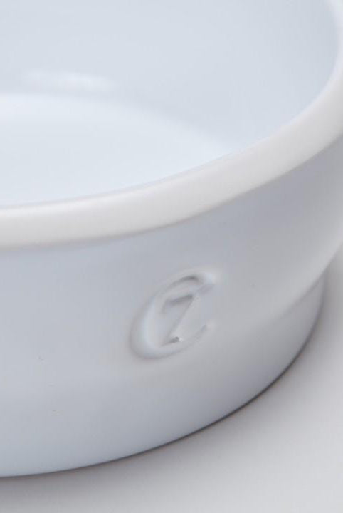 Dog Bowl - White Dog Bowl Cloud7