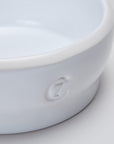 Dog Bowl - White Dog Bowl Cloud7 