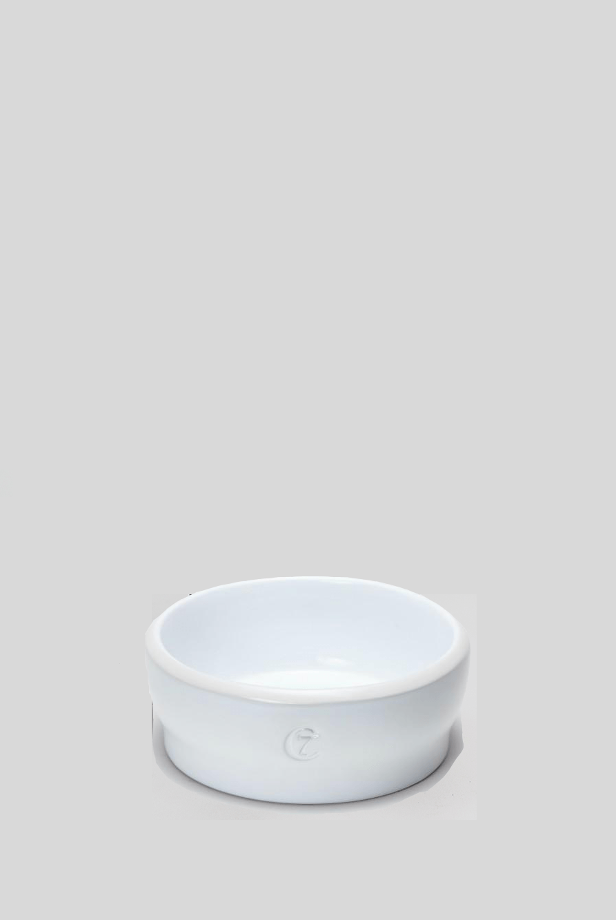 Dog Bowl - White Dog Bowl Cloud7