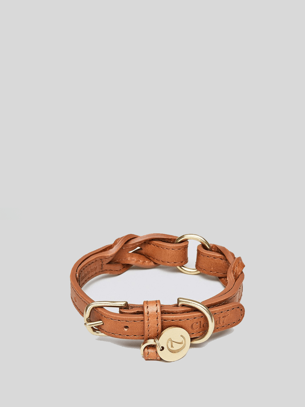 Dog Collar Hyde Park - Cognac Dog Collar Cloud7